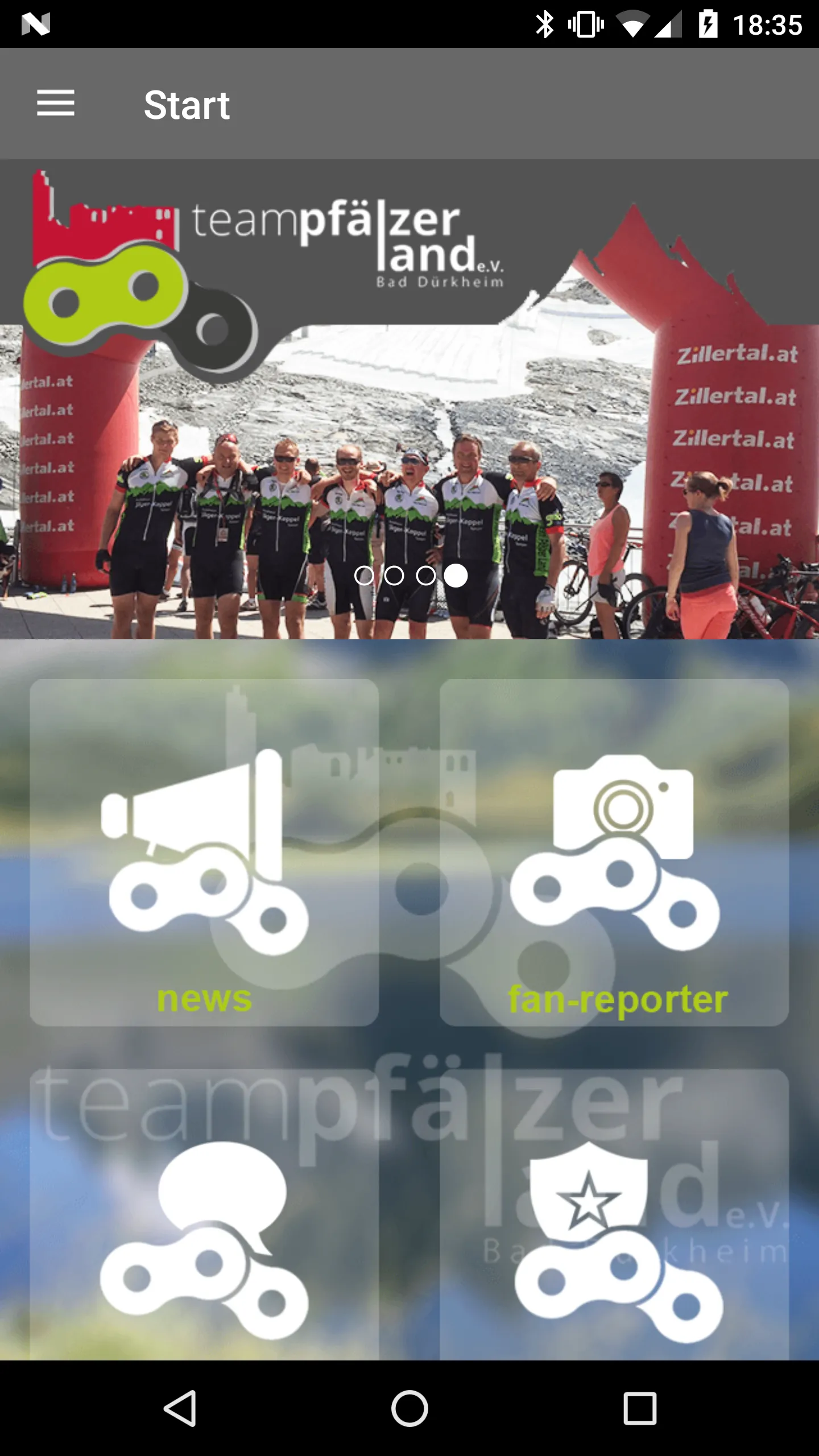 Team Pfälzer Land | Indus Appstore | Screenshot