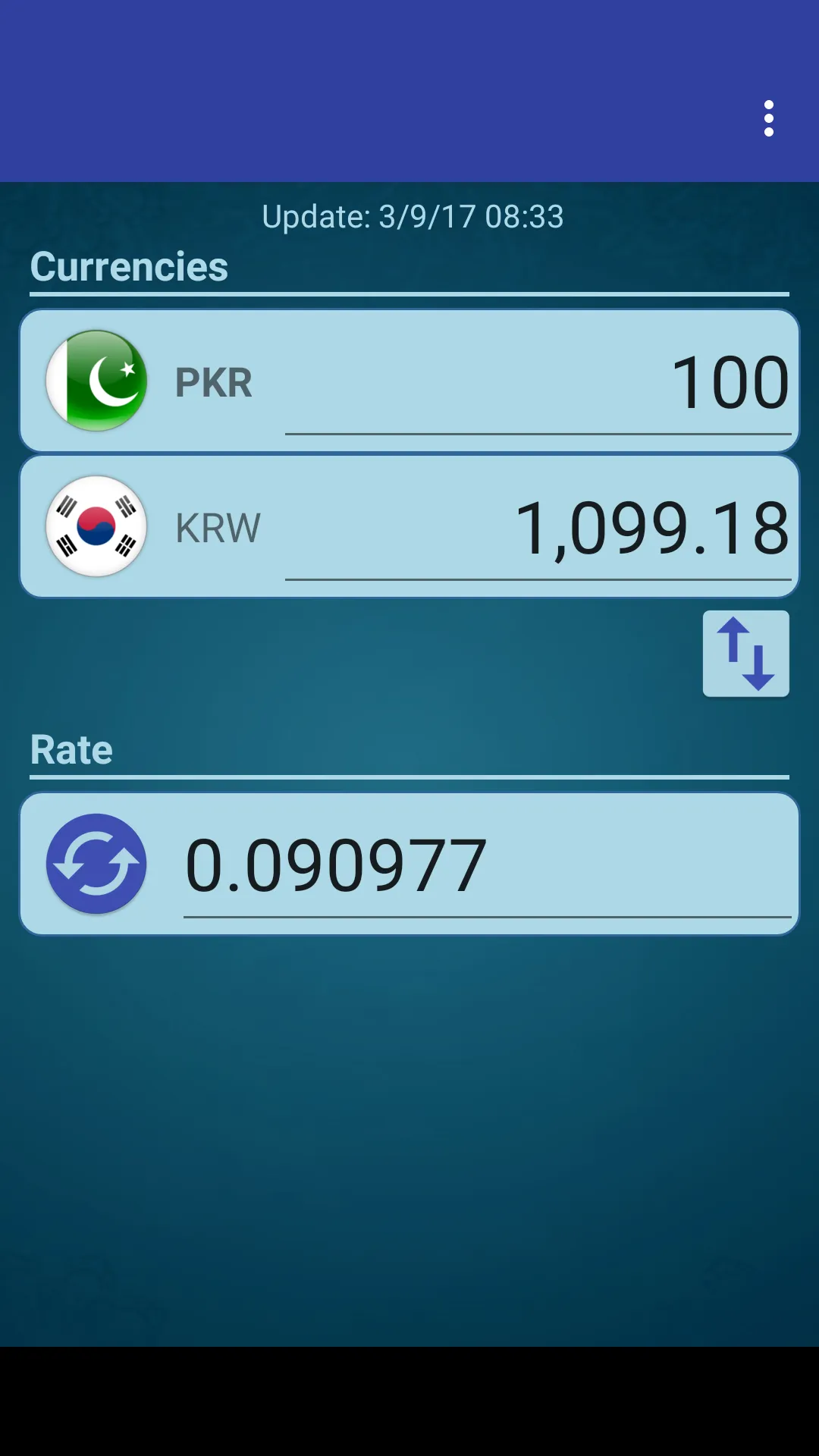 S Korea Won x Pakistan Rupee | Indus Appstore | Screenshot