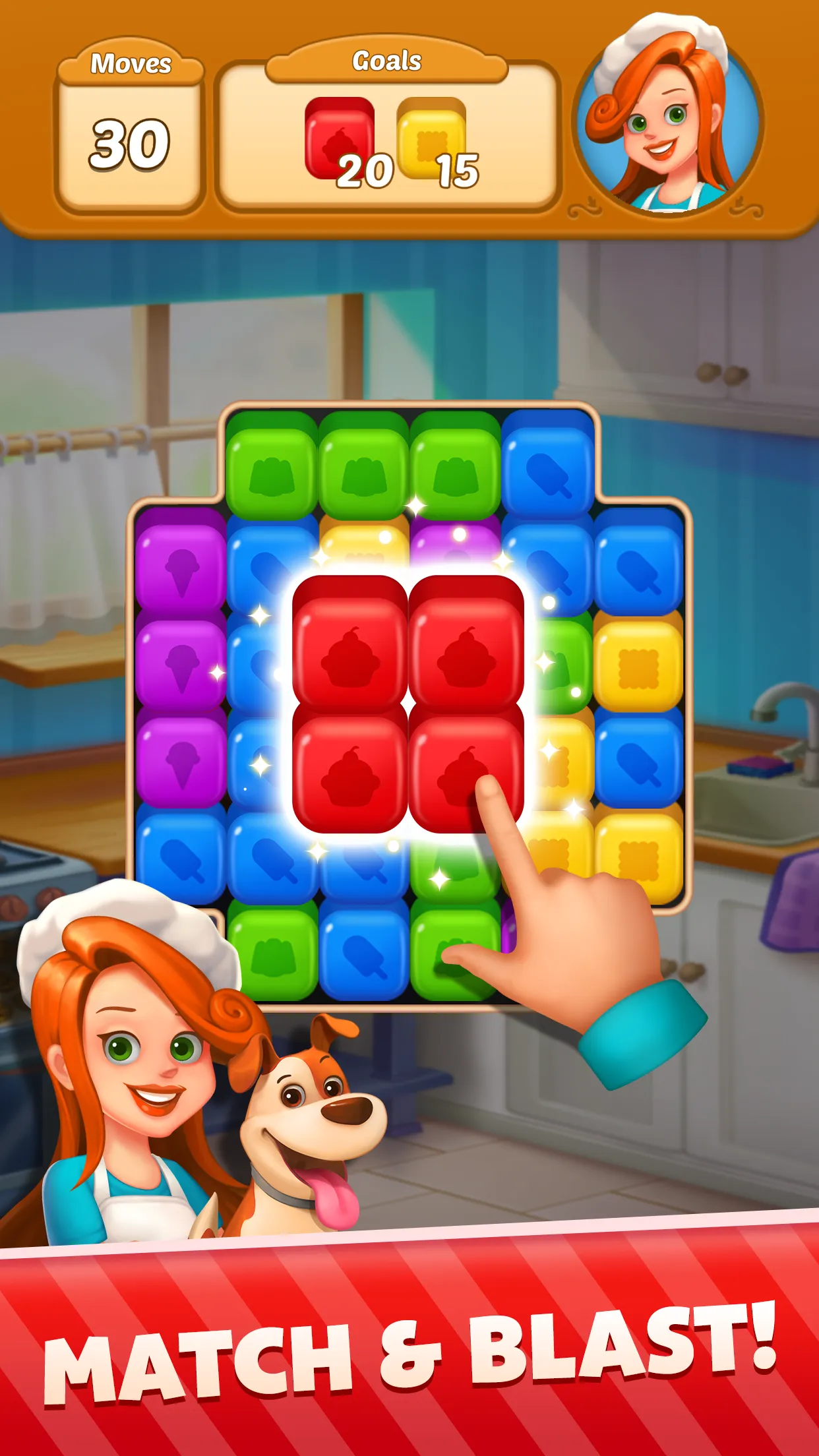 Sweet Cube Blast | Indus Appstore | Screenshot