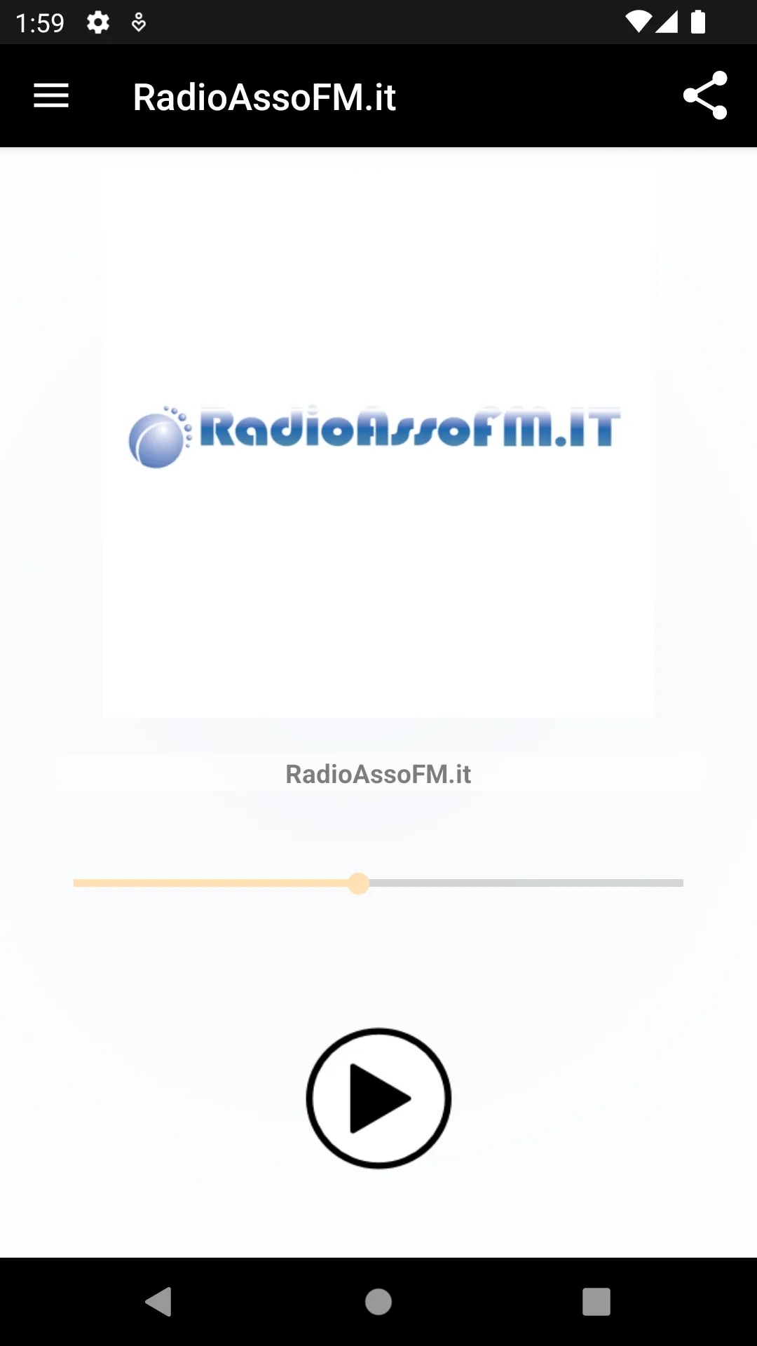 RadioAssoFM.it | Indus Appstore | Screenshot