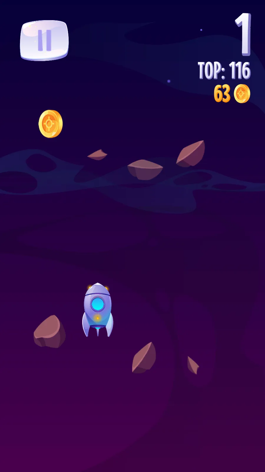 Space 2d End Less Runner 2021 | Indus Appstore | Screenshot