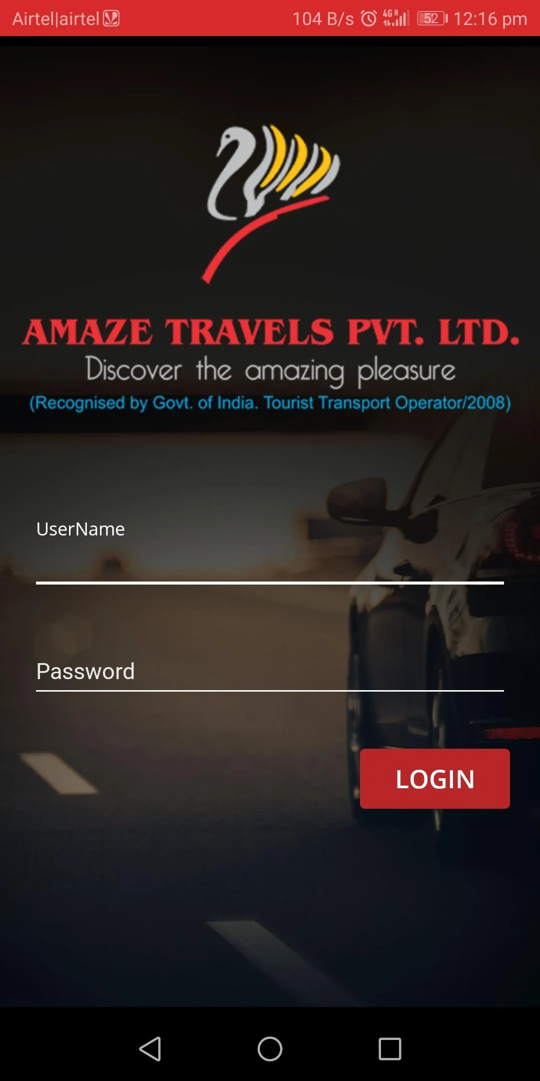 Amaze travels | Indus Appstore | Screenshot