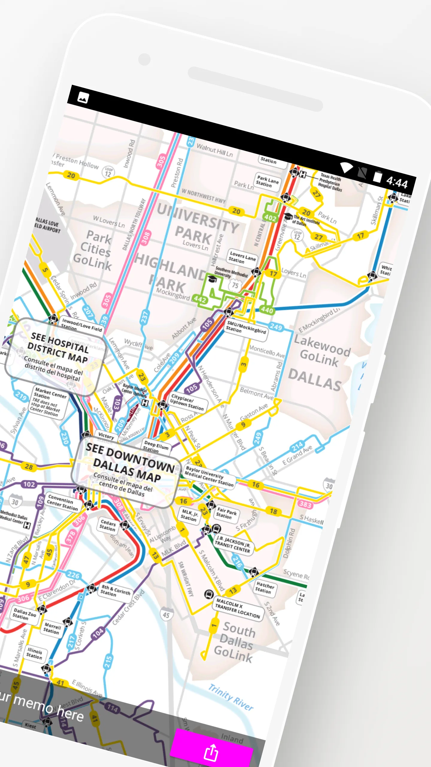 Dallas Dart Travel Guide | Indus Appstore | Screenshot