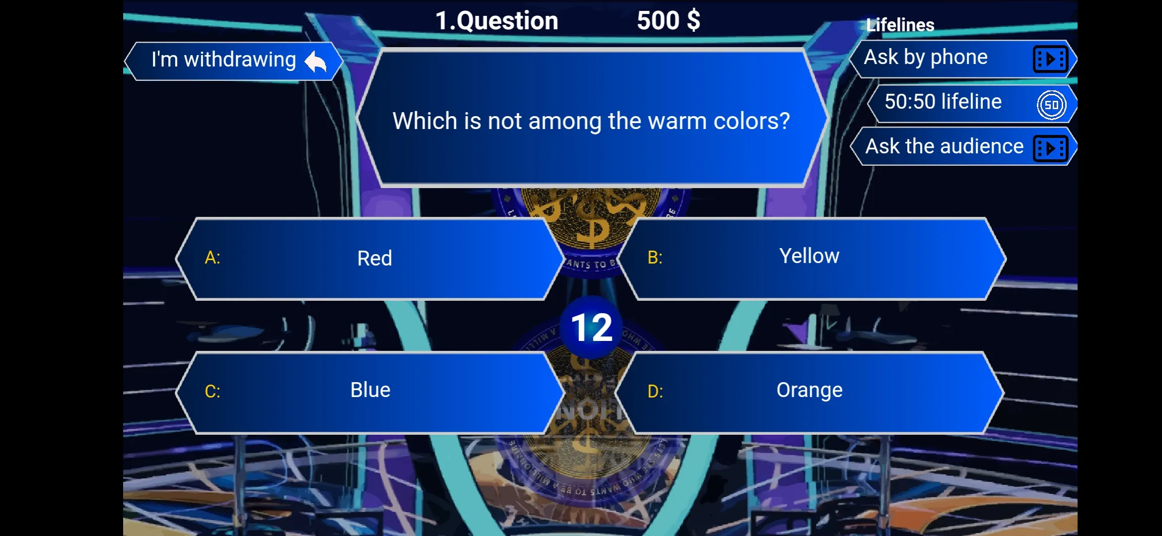 Wants to be a millionaire, who | Indus Appstore | Screenshot