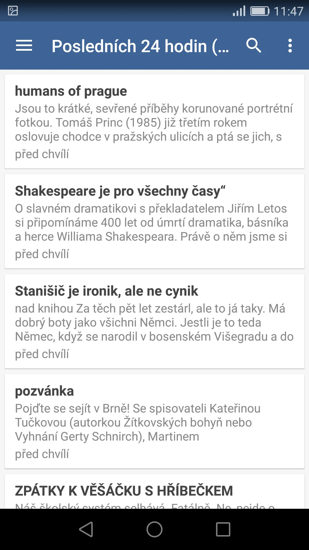 České Noviny | Indus Appstore | Screenshot