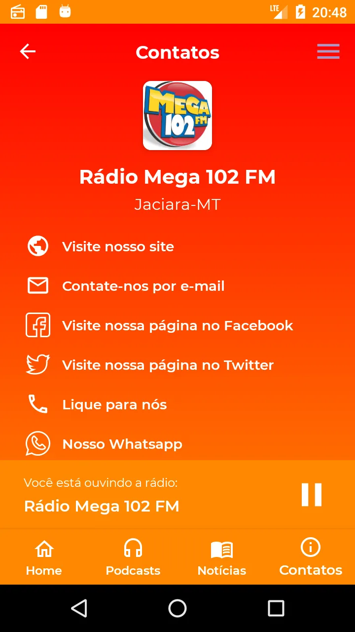 Mega 102 FM | Indus Appstore | Screenshot