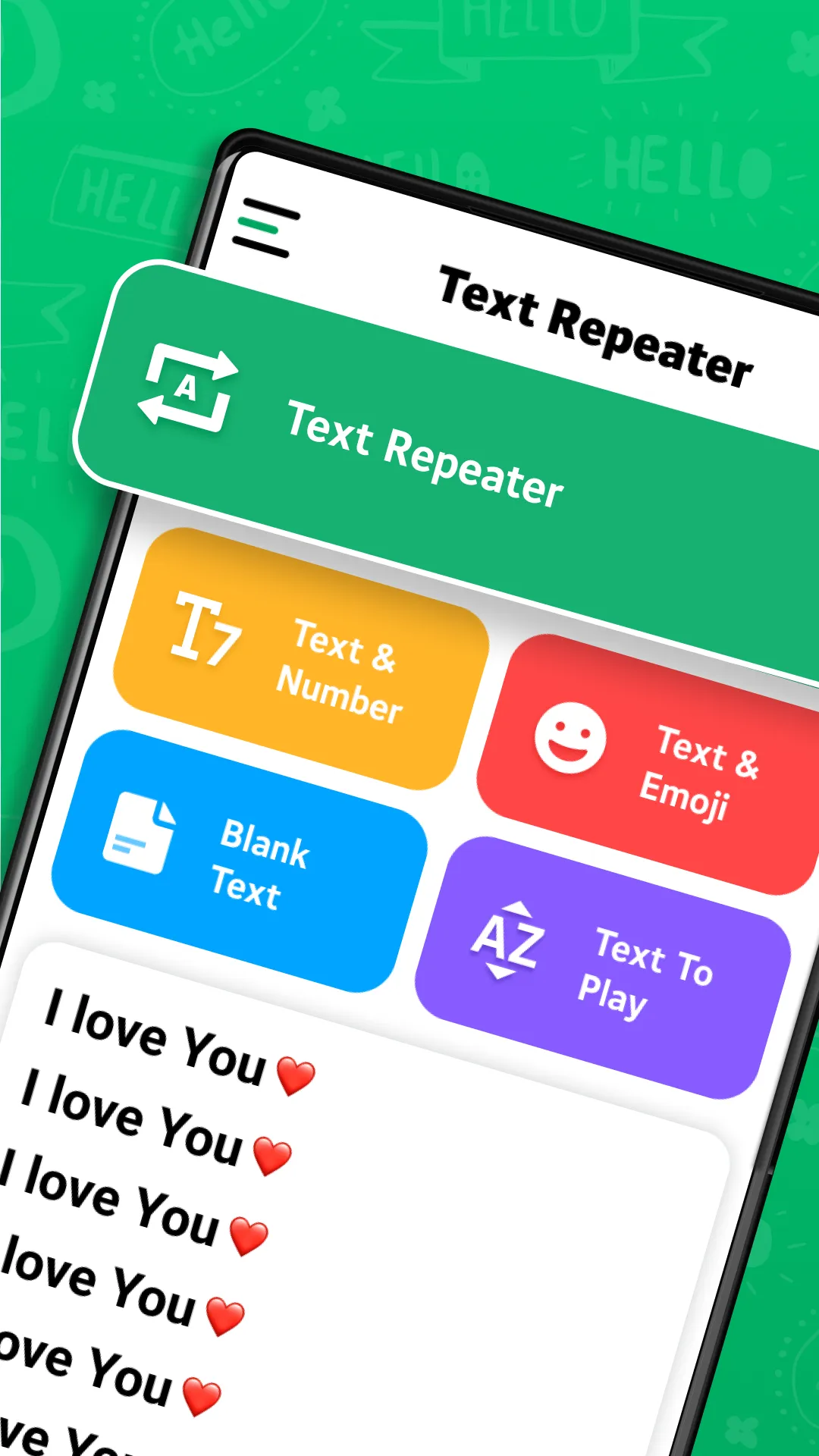 Text Repeater: Repeat Text 10K | Indus Appstore | Screenshot