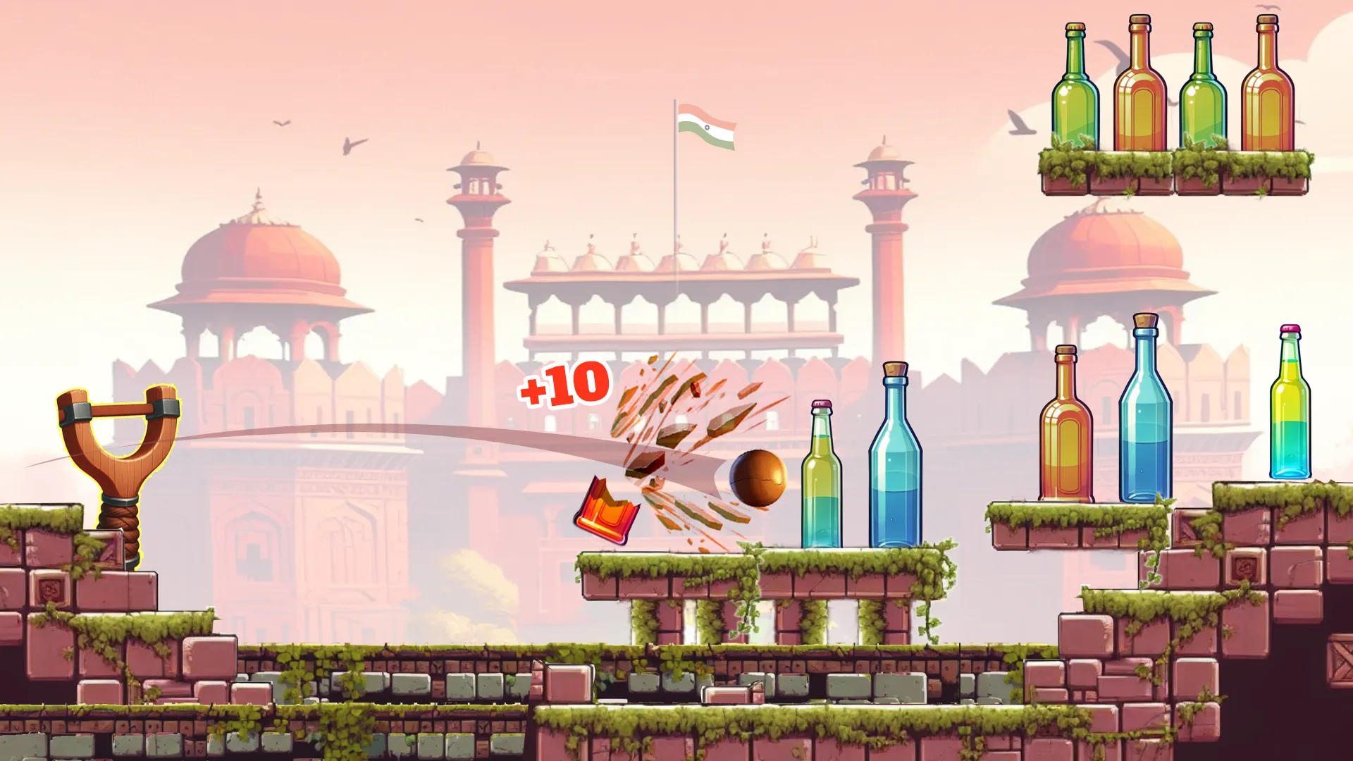 Bottle Shooting Game | Indus Appstore | Screenshot