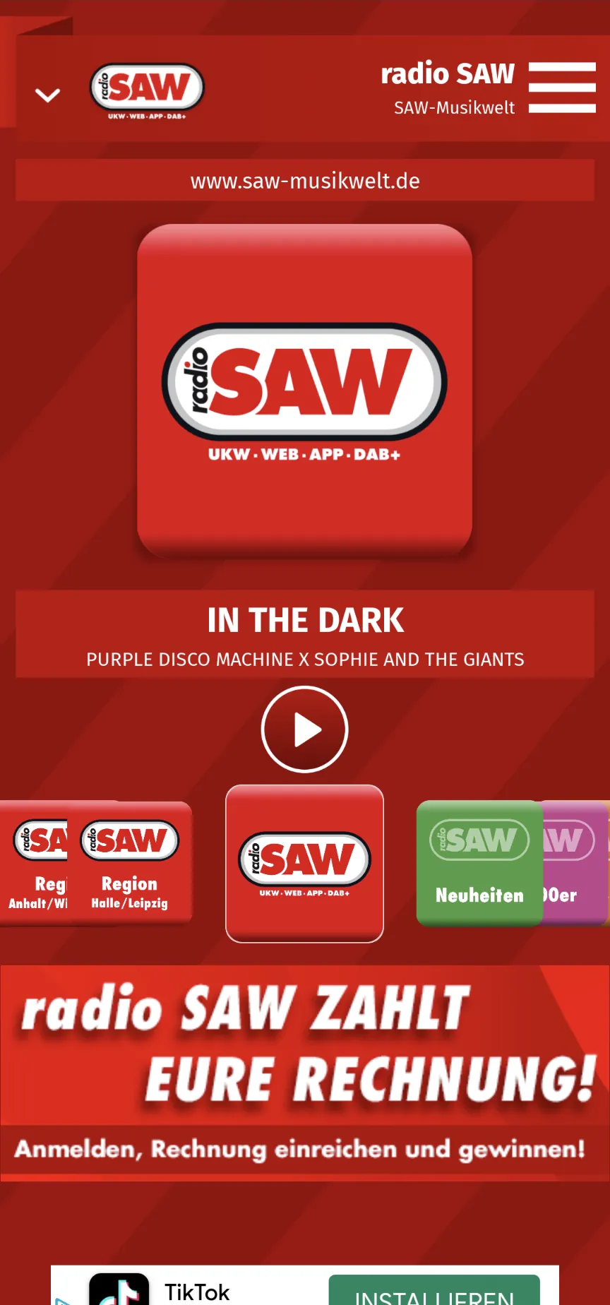 SAW-Musikwelt | Indus Appstore | Screenshot