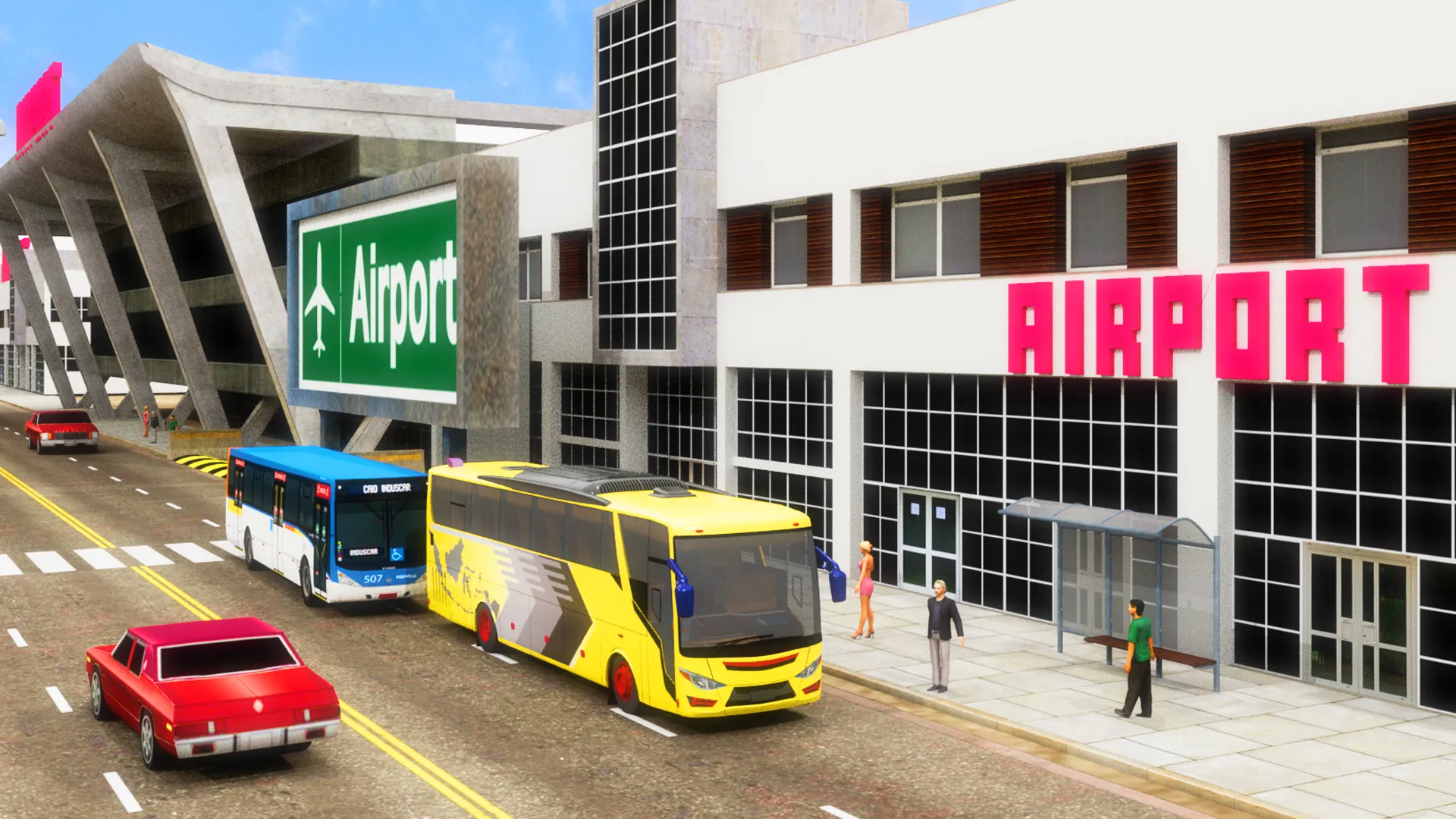 Airport Coach Bus: Europe City | Indus Appstore | Screenshot