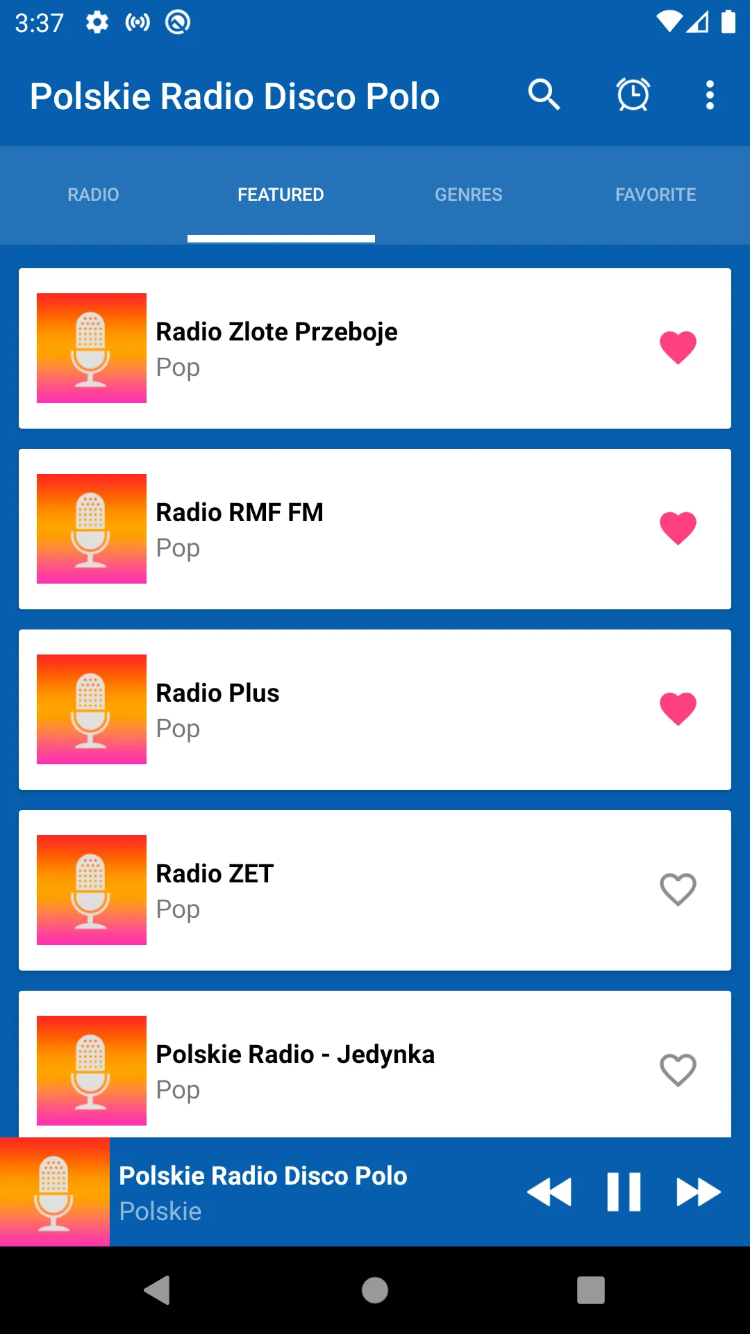 polskie radio disco polo | Indus Appstore | Screenshot