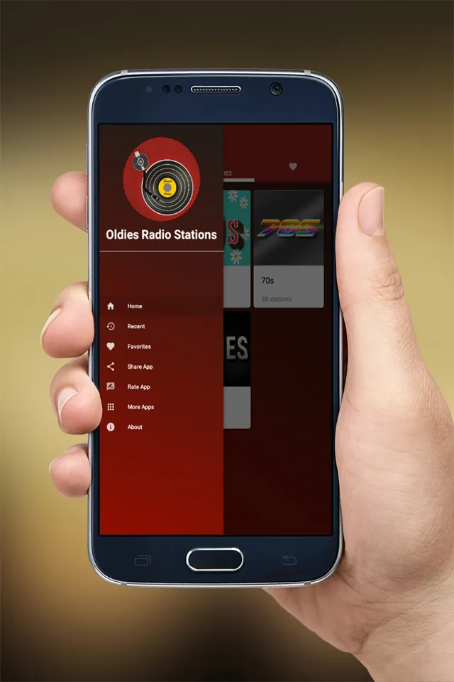 Oldies Radio Stations | Indus Appstore | Screenshot