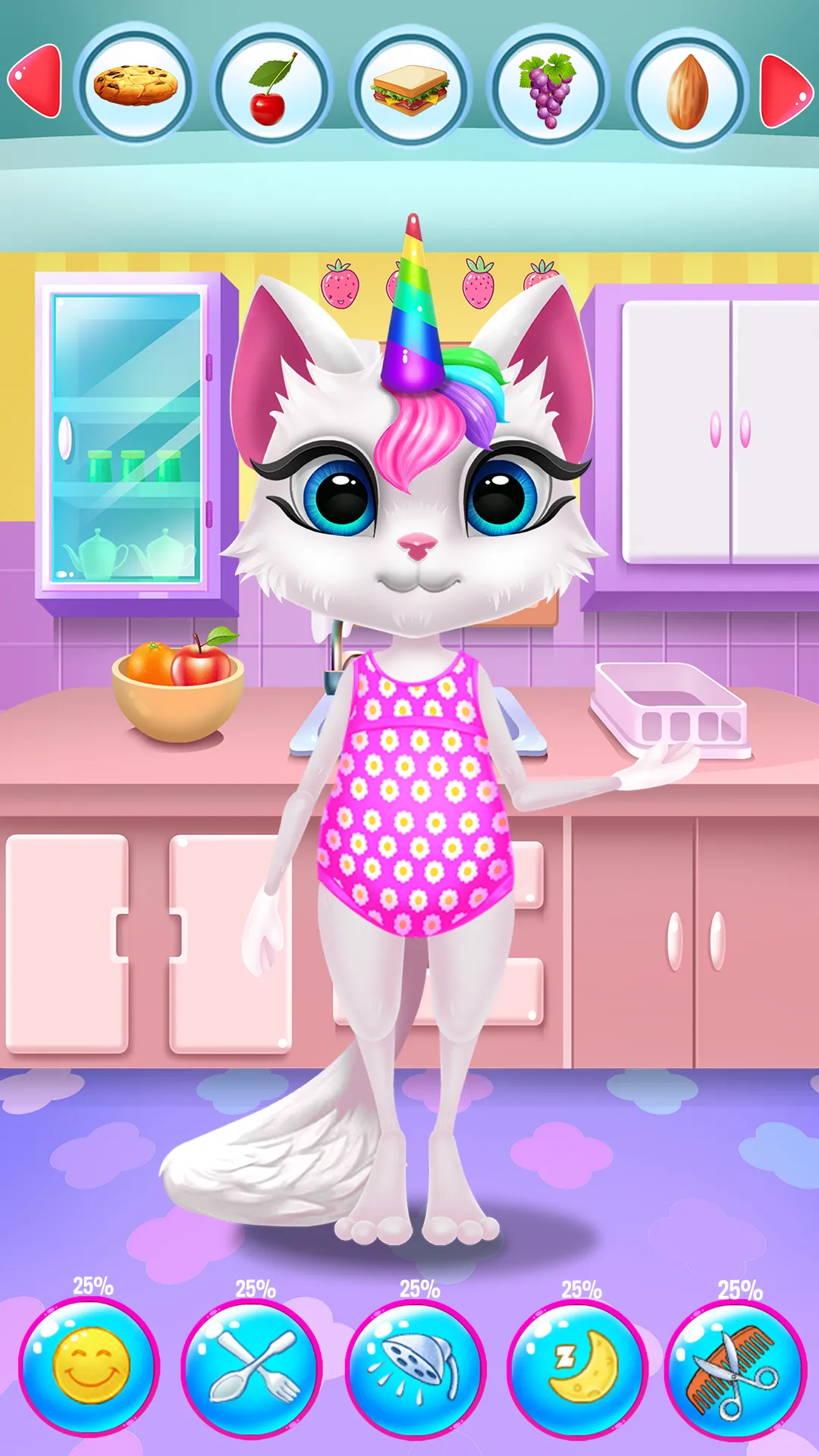 Kitty Kate Unicorn Daily Care | Indus Appstore | Screenshot