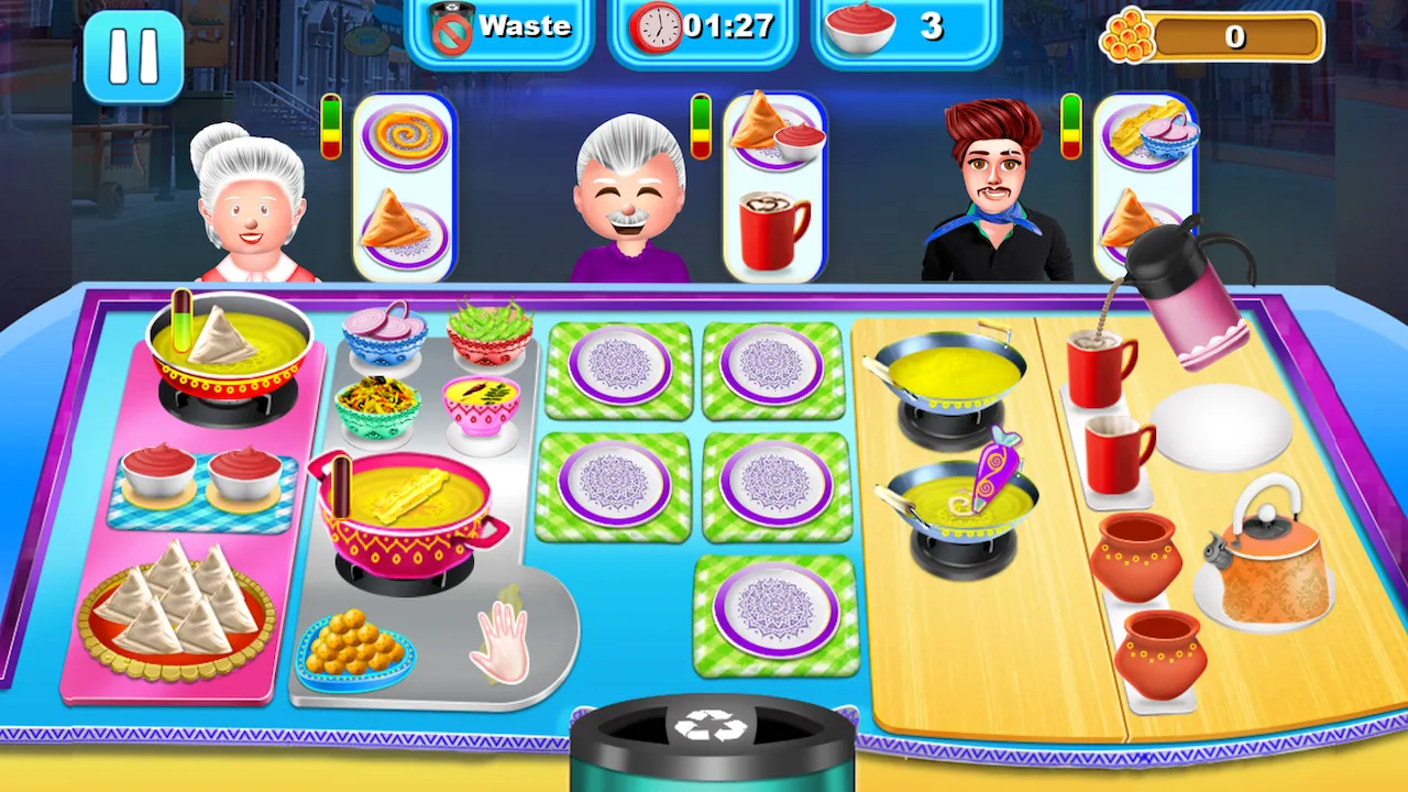 Gujarati Food Cooking Games | Indus Appstore | Screenshot