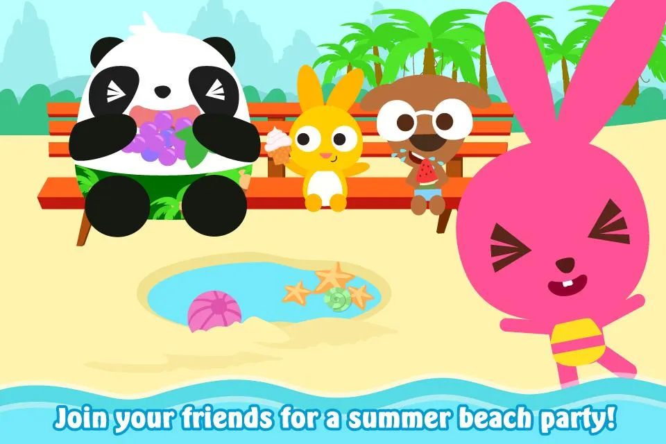 Purple Pink Summer Beach | Indus Appstore | Screenshot