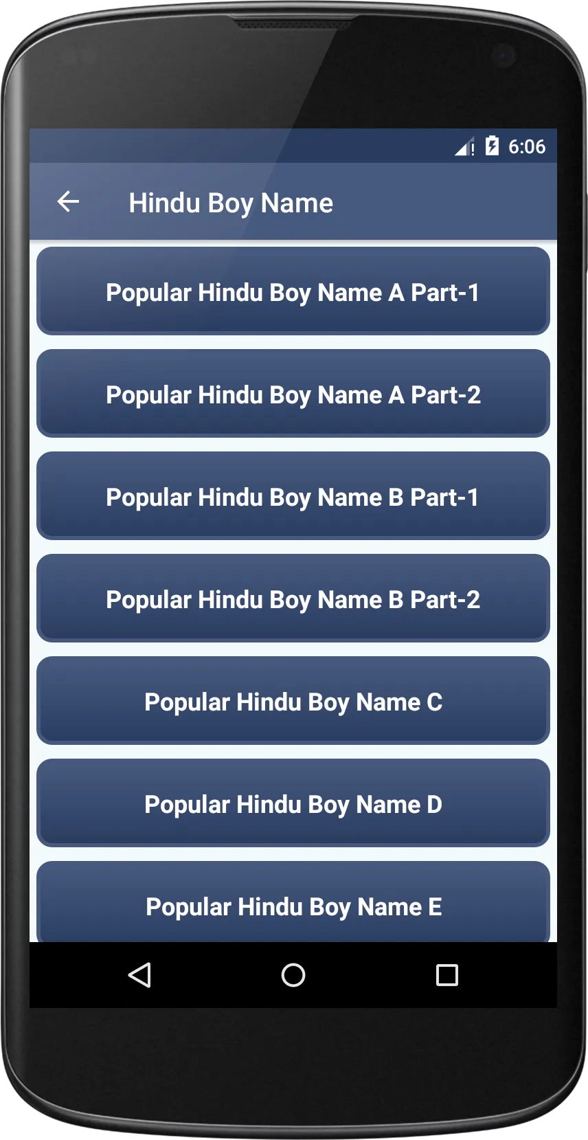 Hindu Baby Name - 6600+ Indian | Indus Appstore | Screenshot