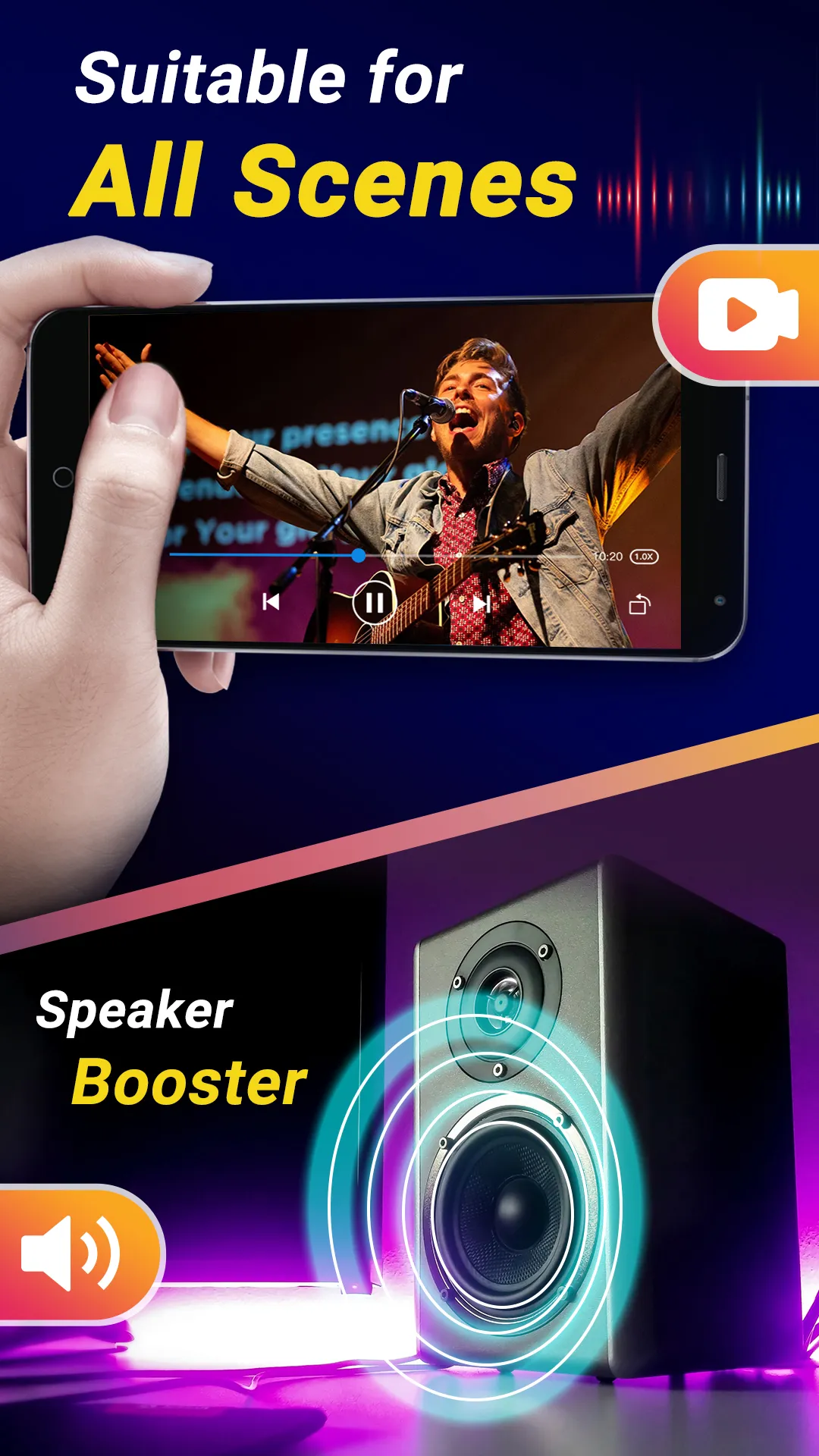 Volume Booster & Sound Booster | Indus Appstore | Screenshot