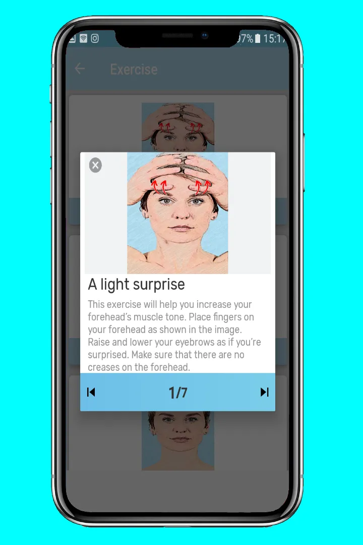 Wrinkles Removal Exercises | Indus Appstore | Screenshot