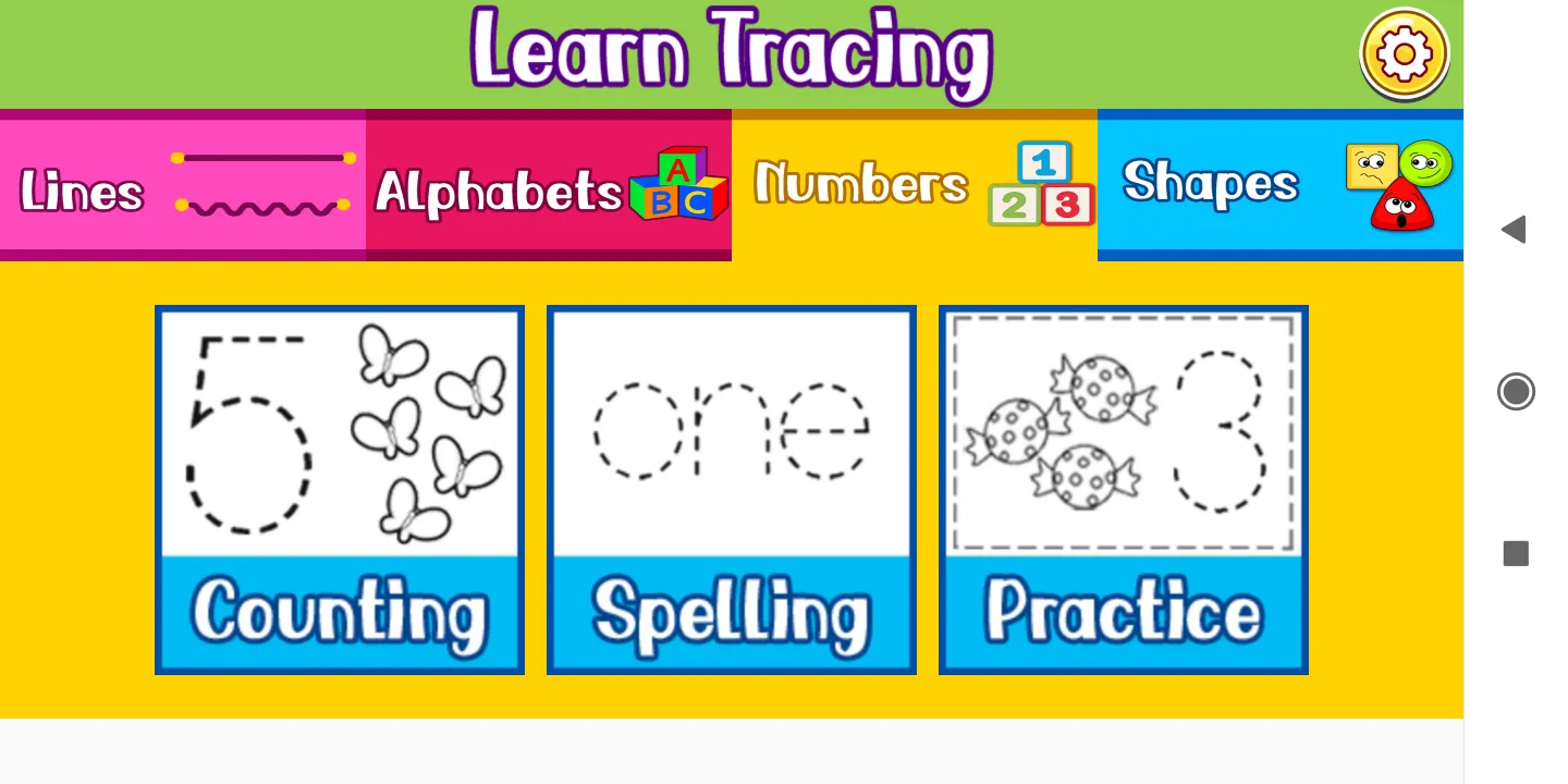 Kids Tracing Alphabets, Number | Indus Appstore | Screenshot