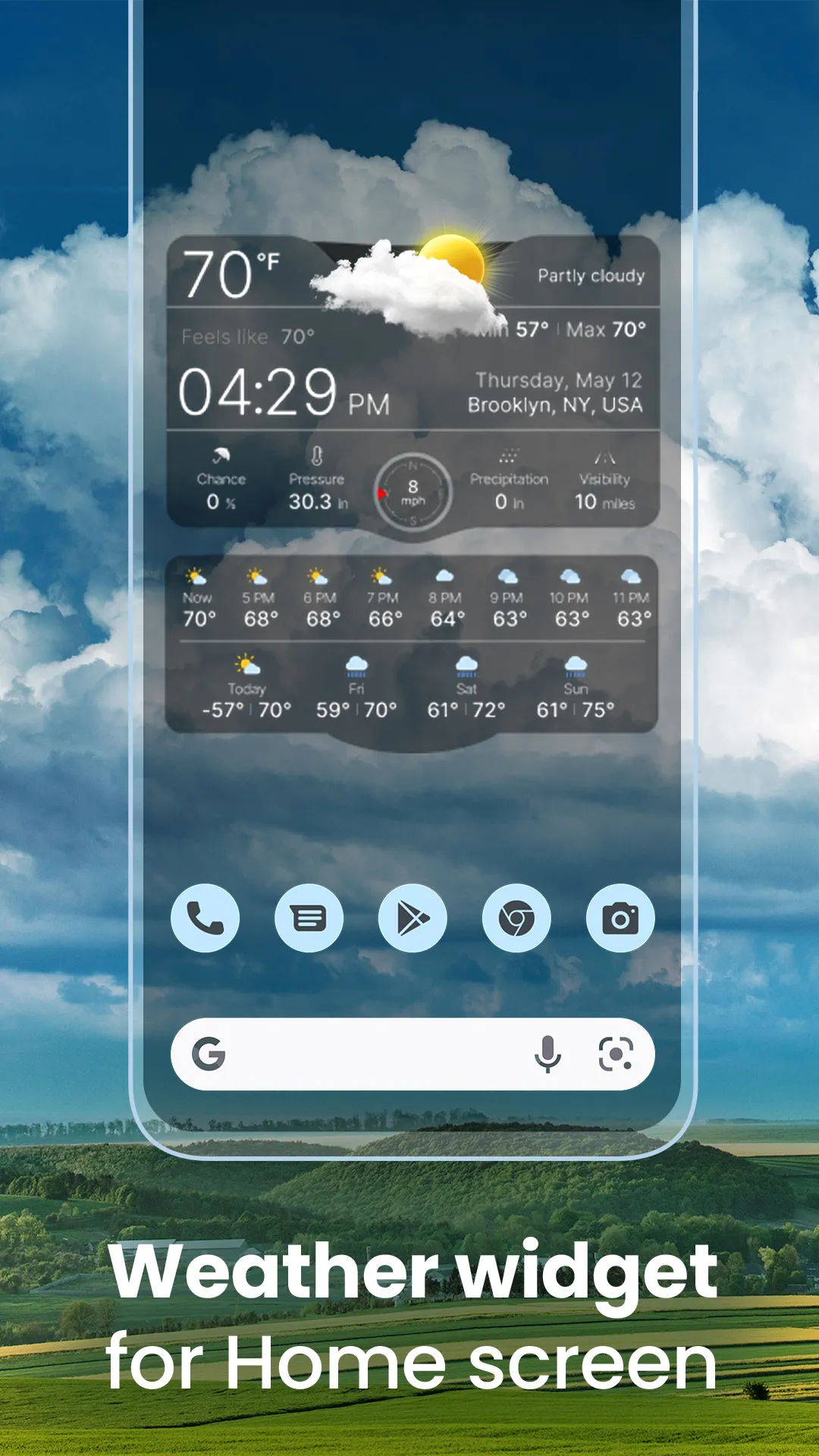 Weather Live° | Indus Appstore | Screenshot