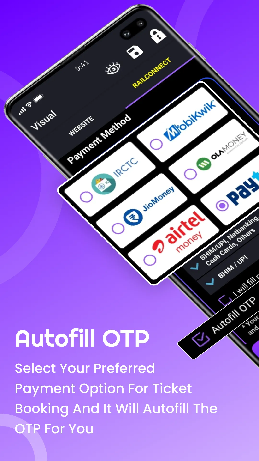 Auto Train Ticket Booking | Indus Appstore | Screenshot