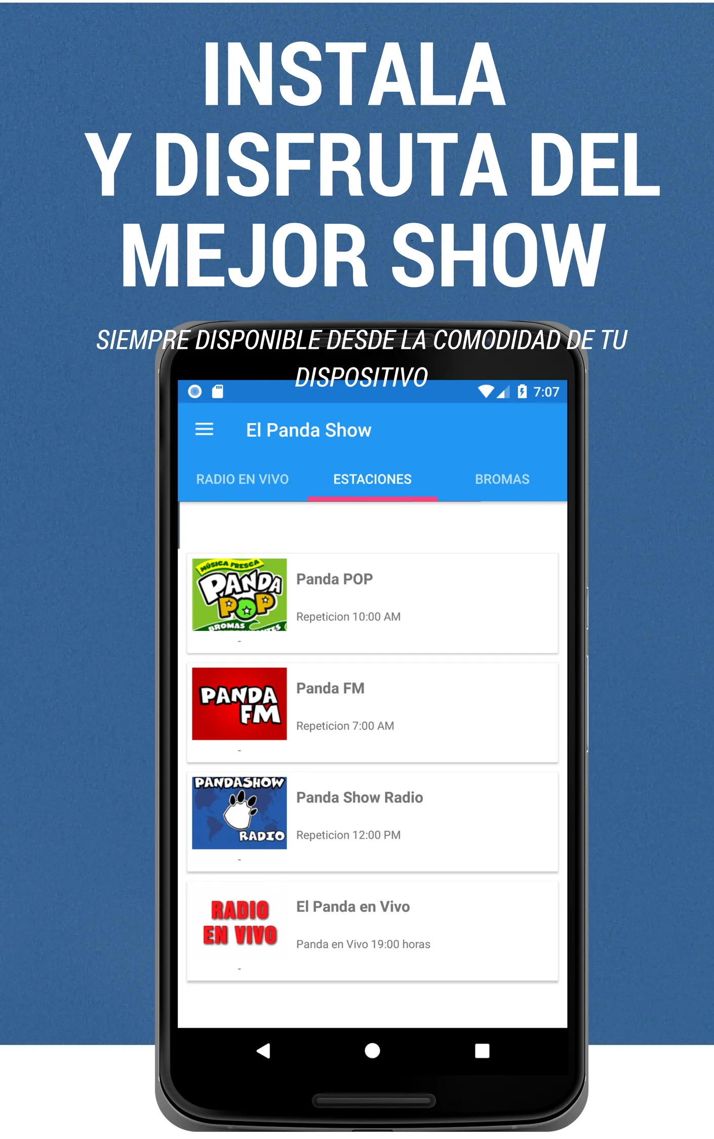 Panda Show Radio Bromas y Podc | Indus Appstore | Screenshot