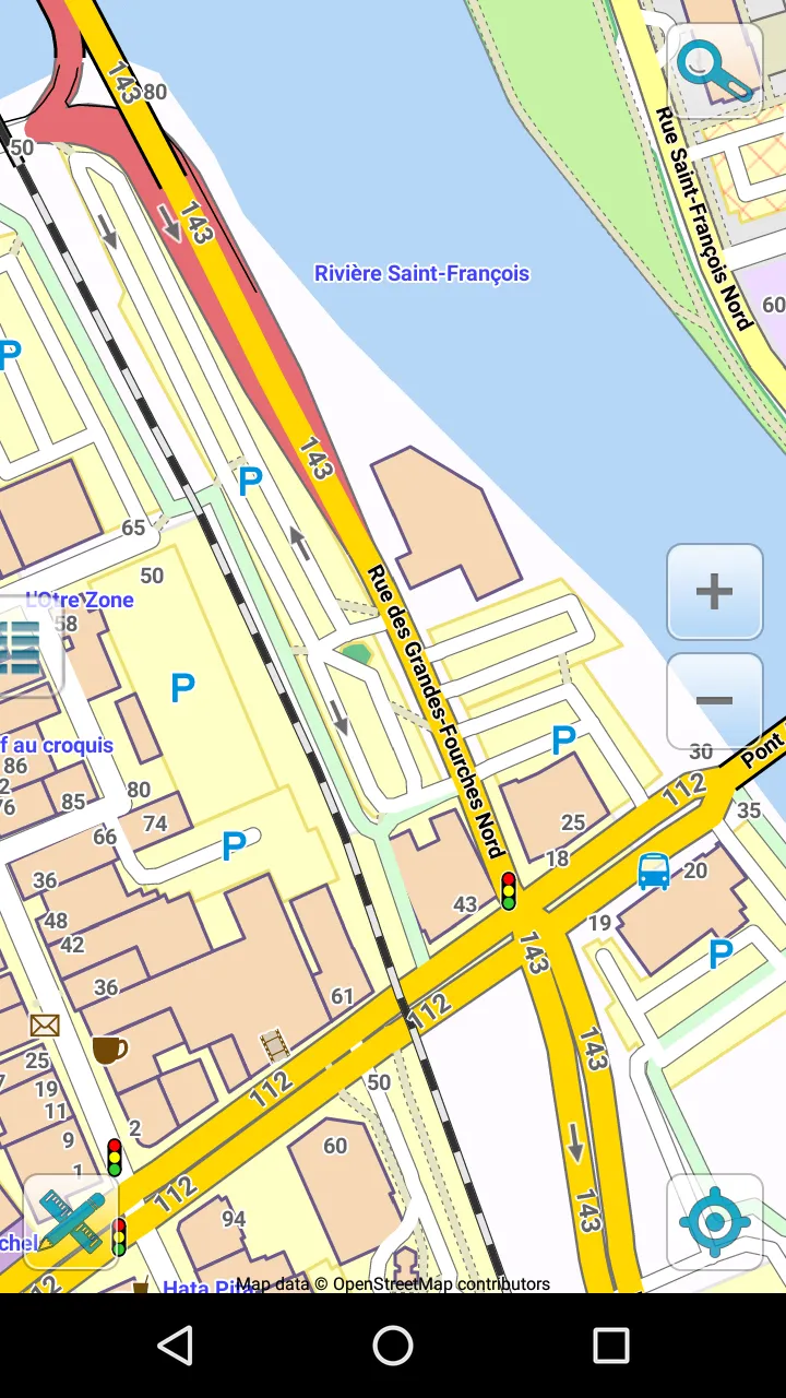 Map of Sherbrooke offline | Indus Appstore | Screenshot