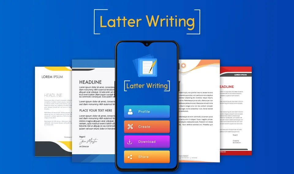 Letter Writing Templates | Indus Appstore | Screenshot