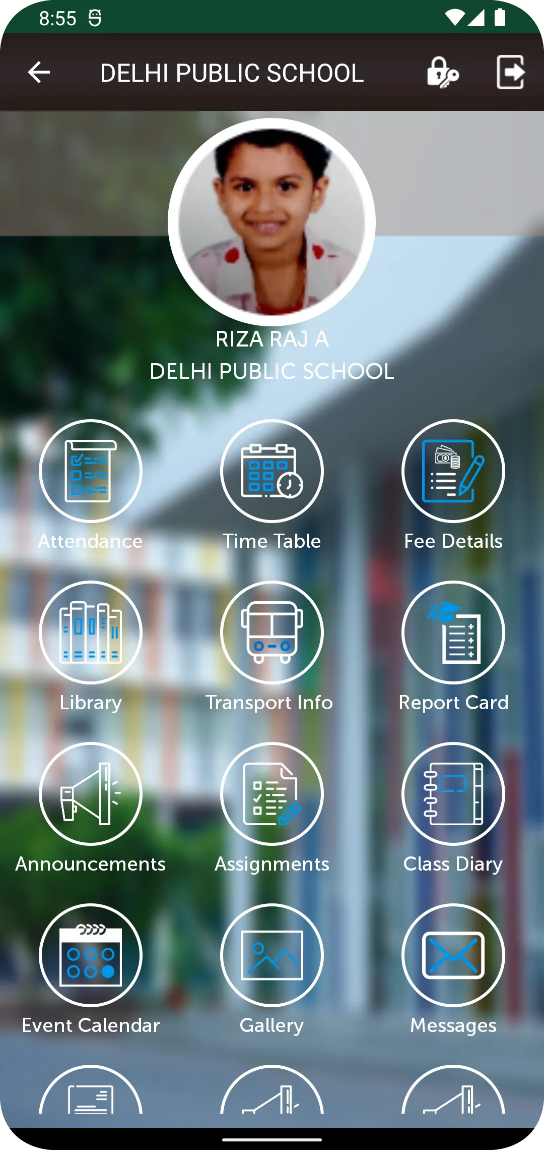 Delhi Public School Kollam | Indus Appstore | Screenshot