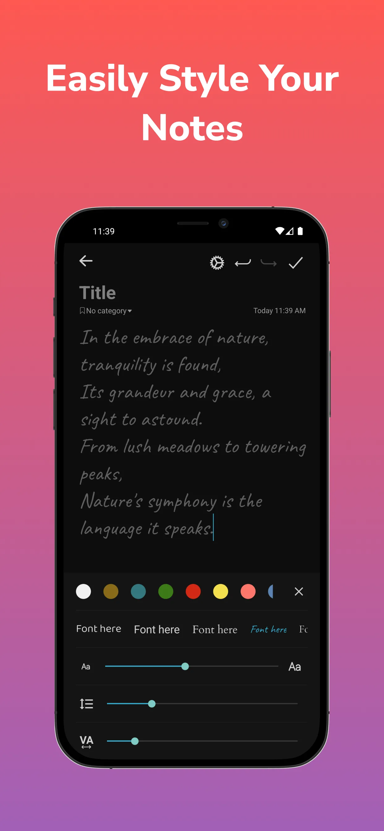 Notes Creator: Organized Notes | Indus Appstore | Screenshot