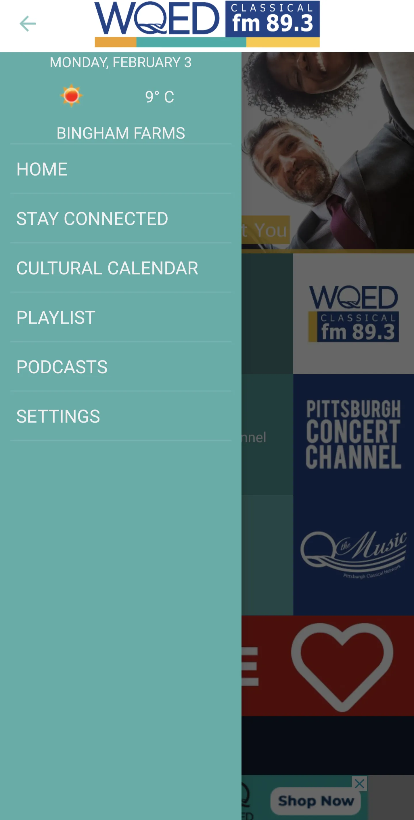 WQED-FM | Indus Appstore | Screenshot