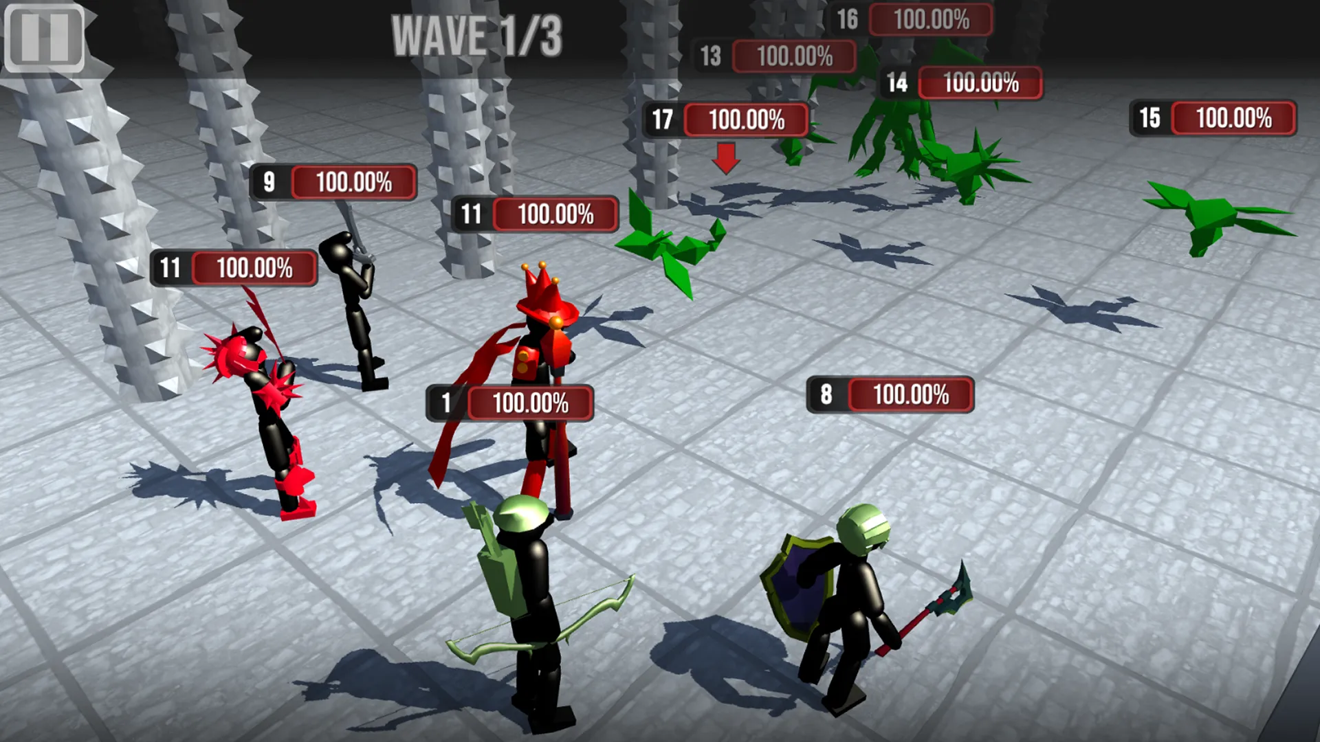 Stickman Raid Warriors Legends | Indus Appstore | Screenshot