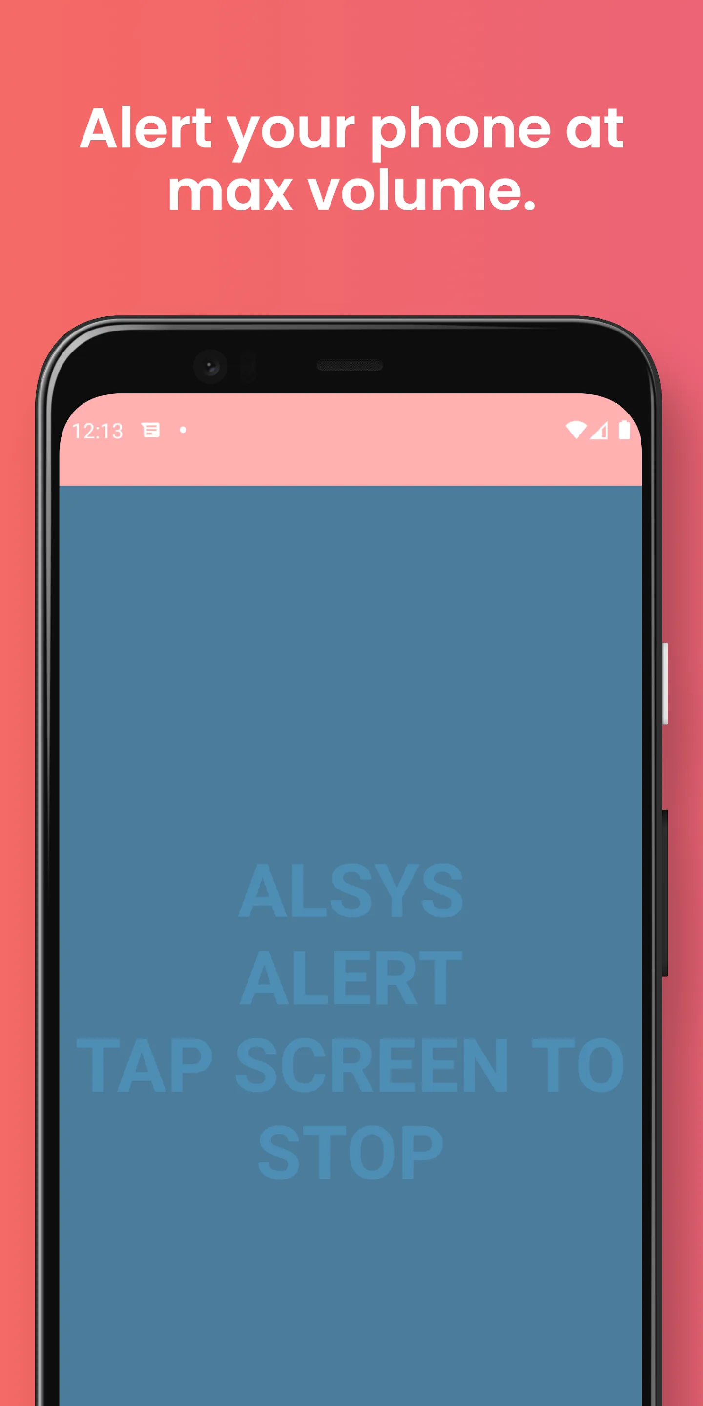 ALSYS - Don't touch my phone! | Indus Appstore | Screenshot