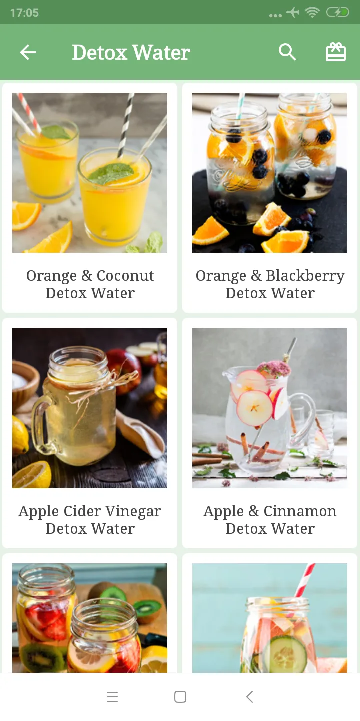 Healthy Detox Drinks Recipes | Indus Appstore | Screenshot