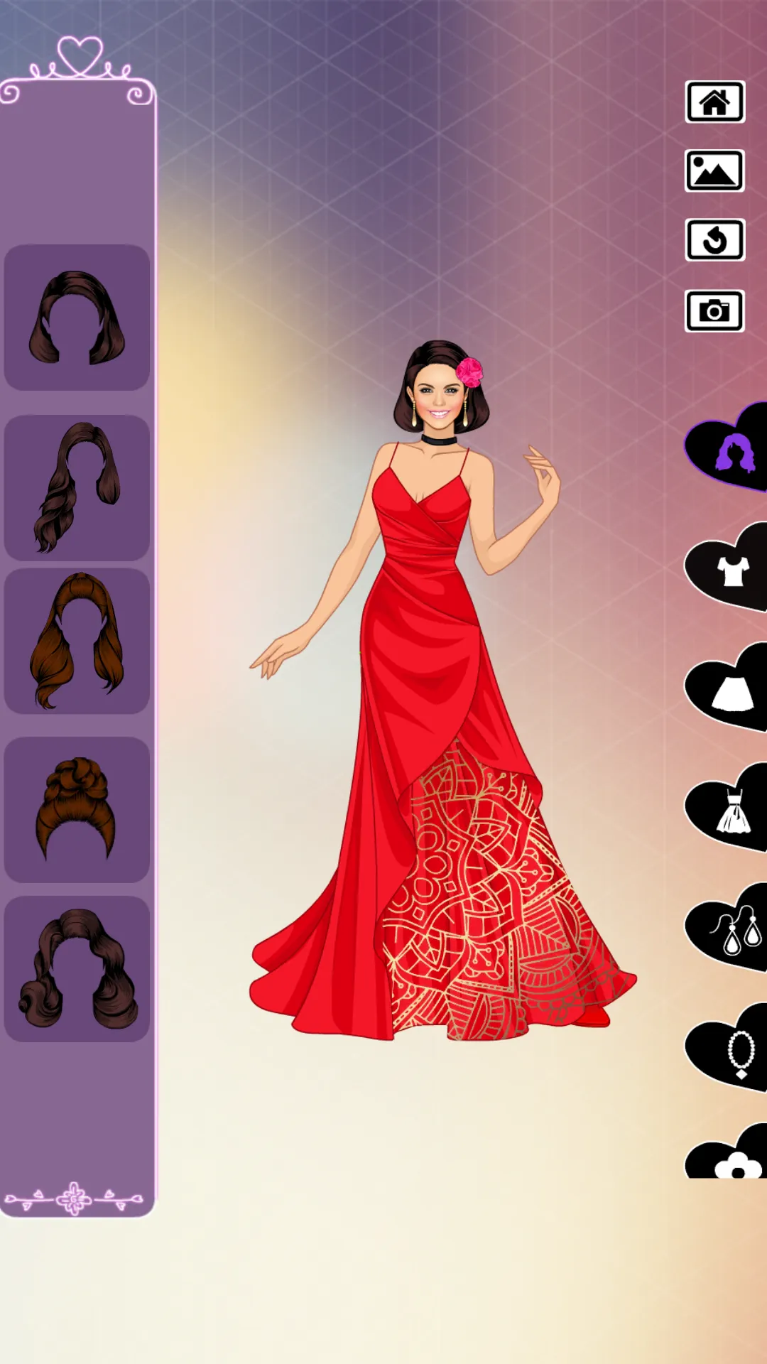 Latin Princess royal dress up | Indus Appstore | Screenshot