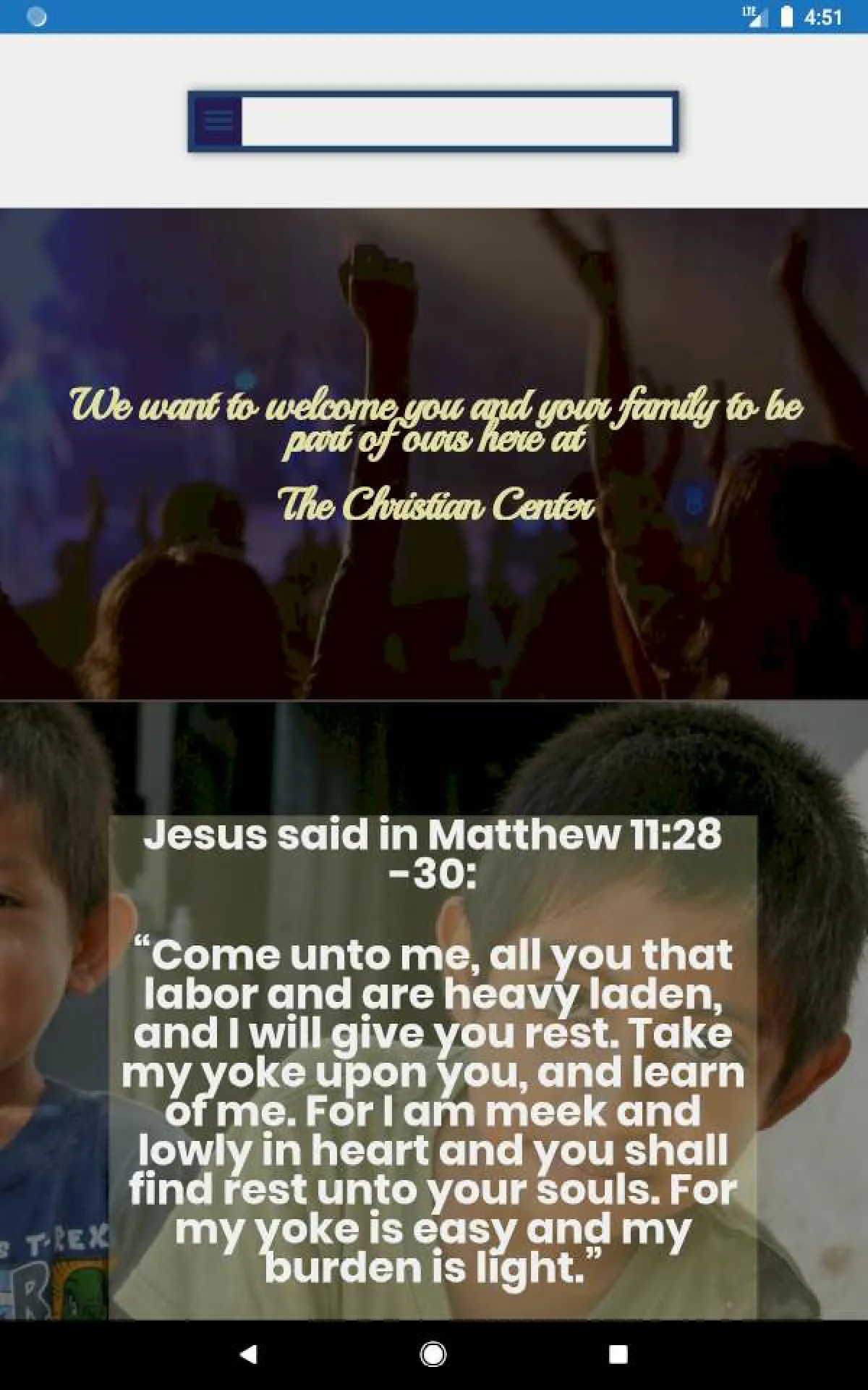 The Christian Center, Duncan | Indus Appstore | Screenshot