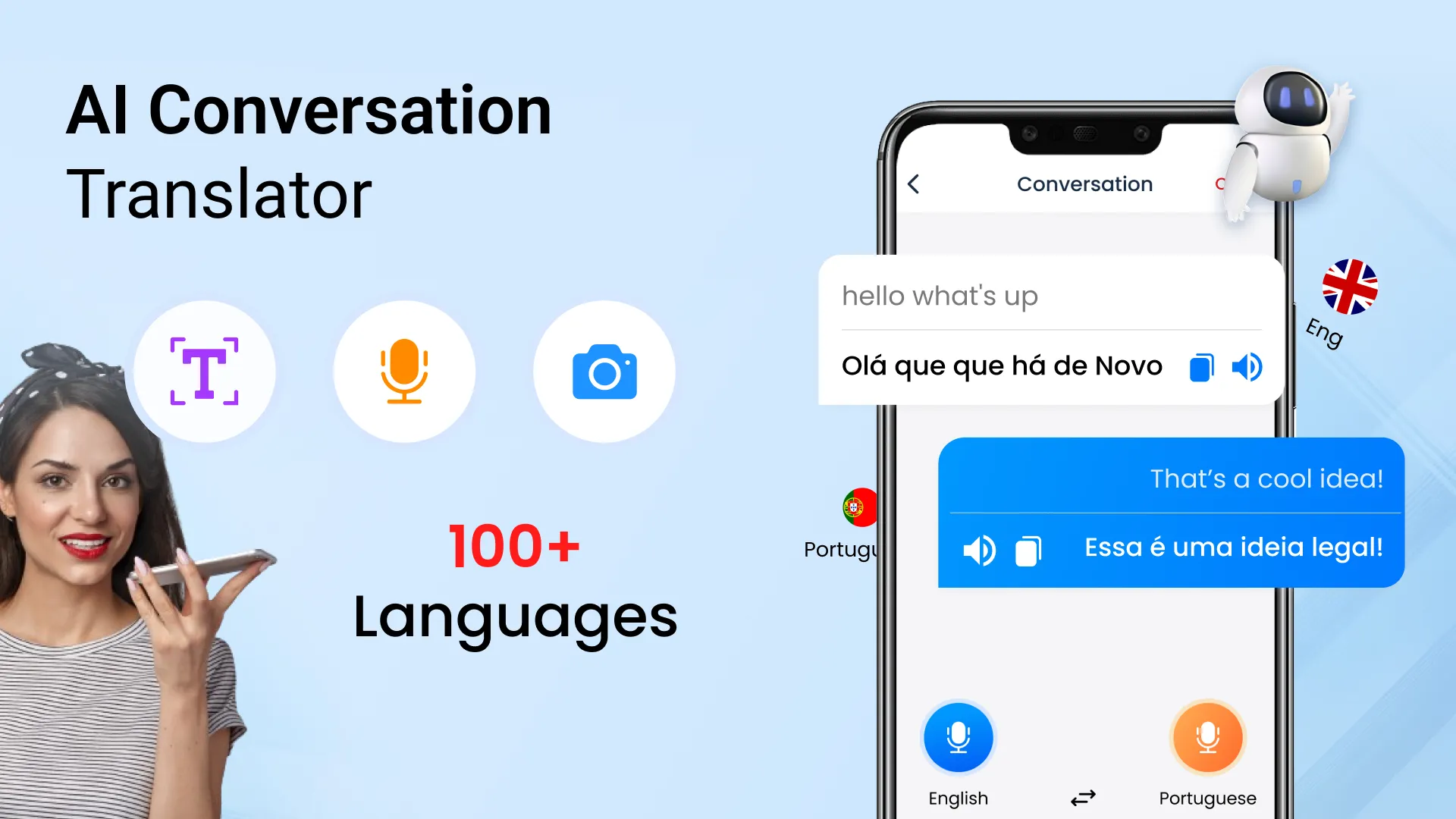 AI Voice Translator | Indus Appstore | Screenshot