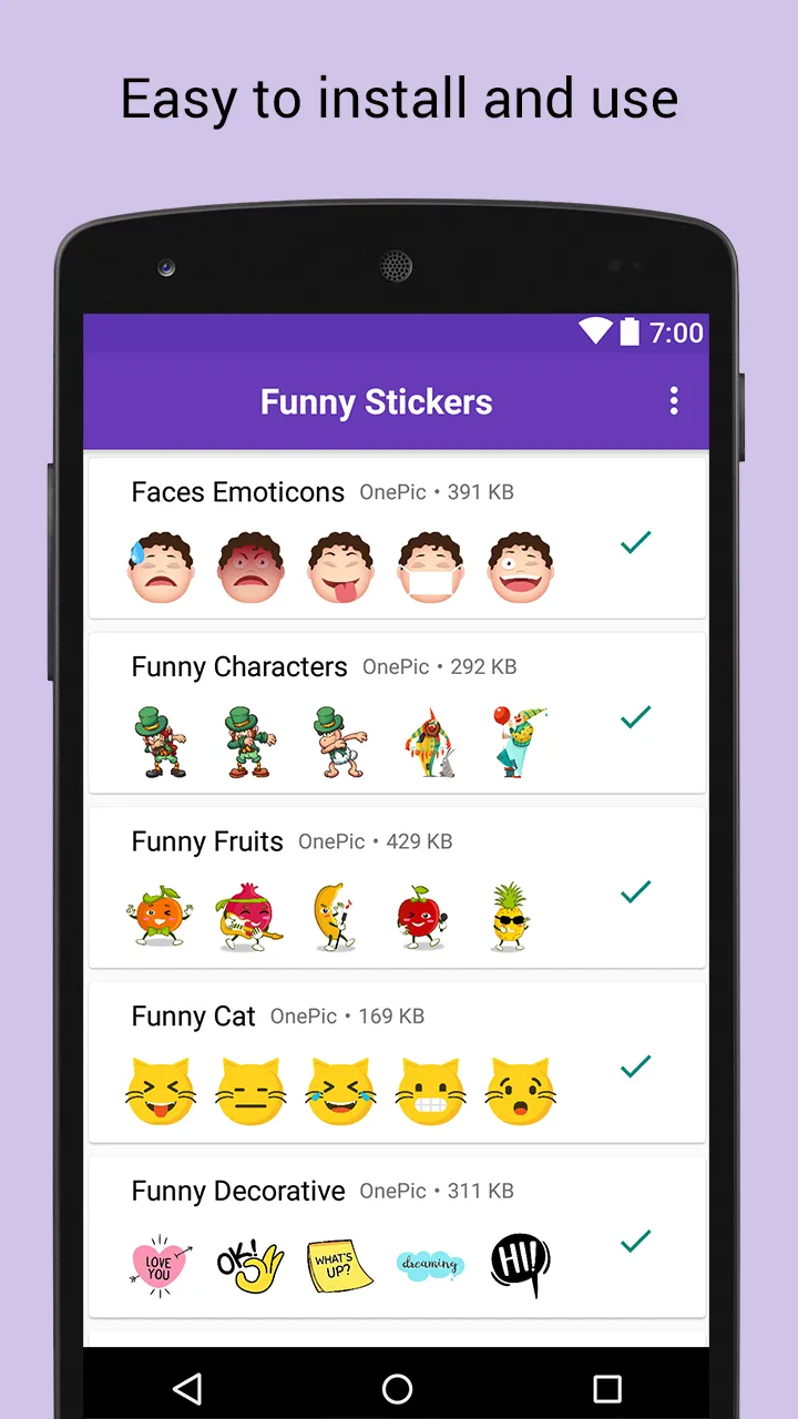 Funny Sticker Packs WASticker | Indus Appstore | Screenshot