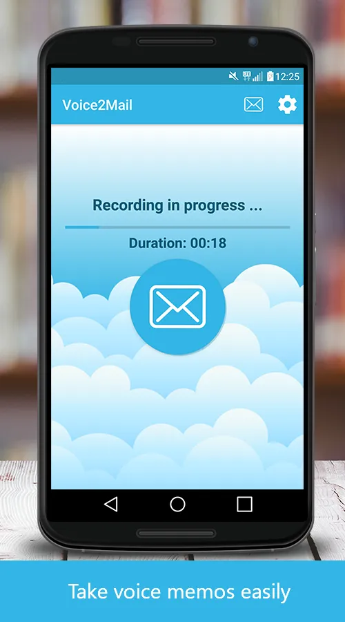 Voice2Mail – Voice Recorder | Indus Appstore | Screenshot