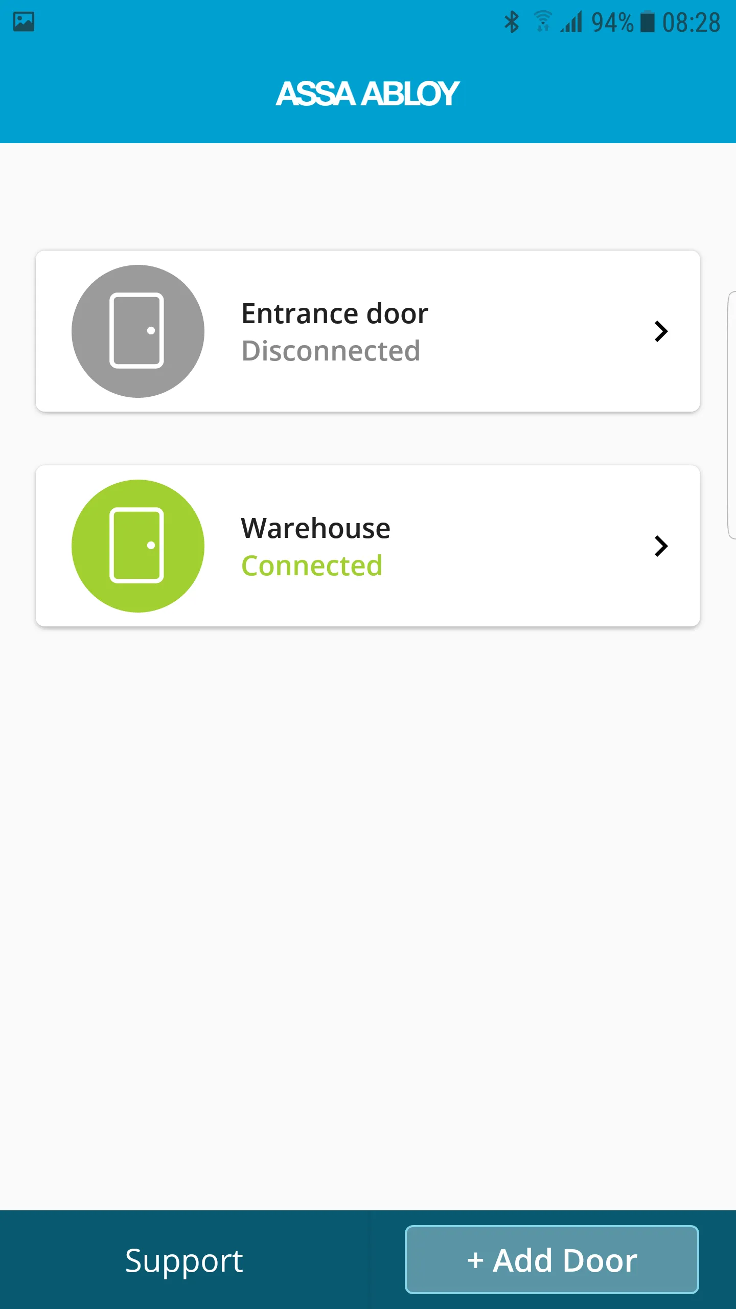 ASSA ABLOY Sliding Door Manage | Indus Appstore | Screenshot