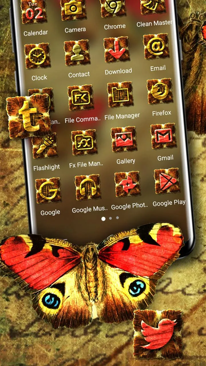 Butterfly Theme Launcher | Indus Appstore | Screenshot