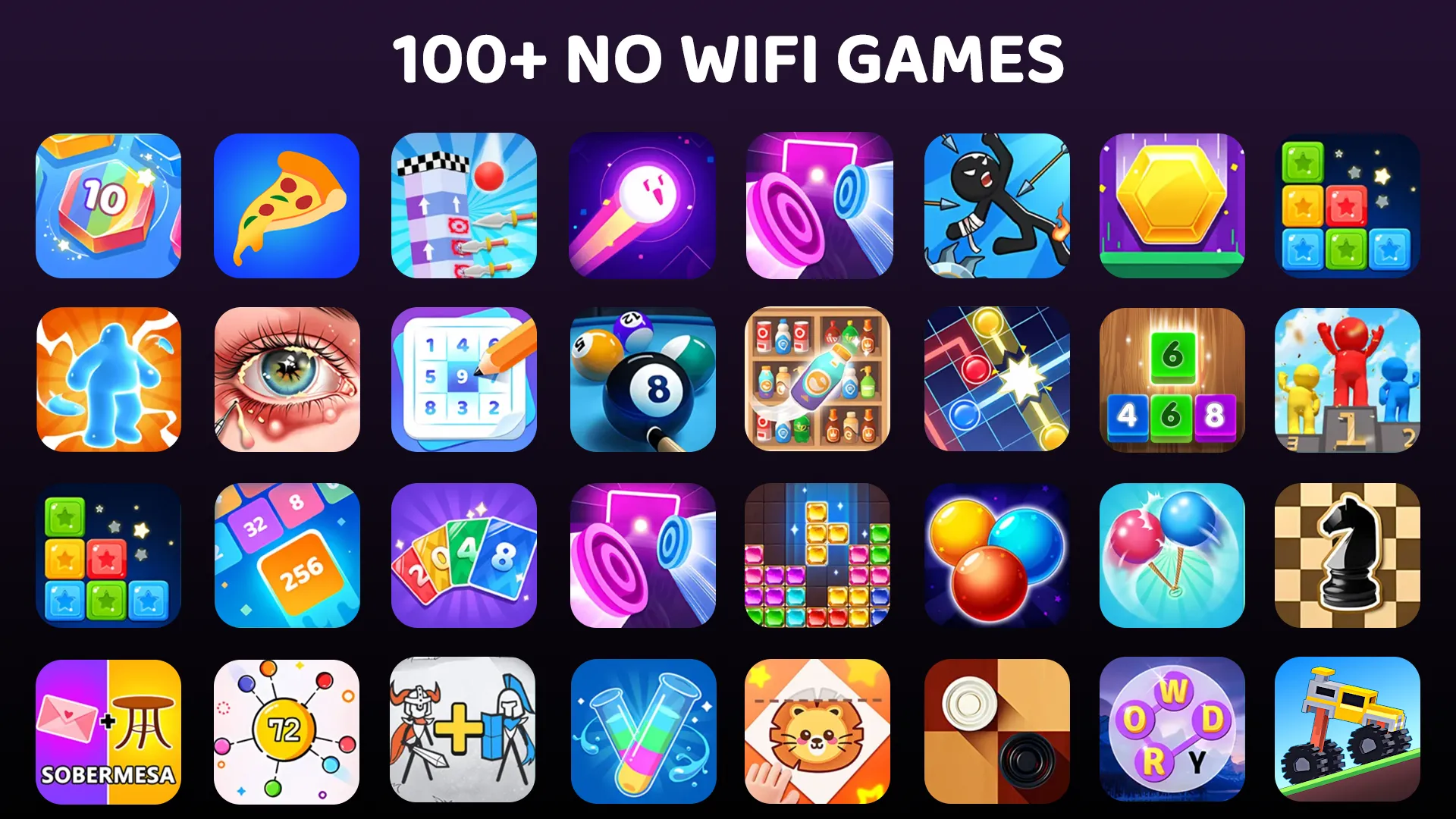 NoWiFi - Relaxing Arcade Games | Indus Appstore | Screenshot