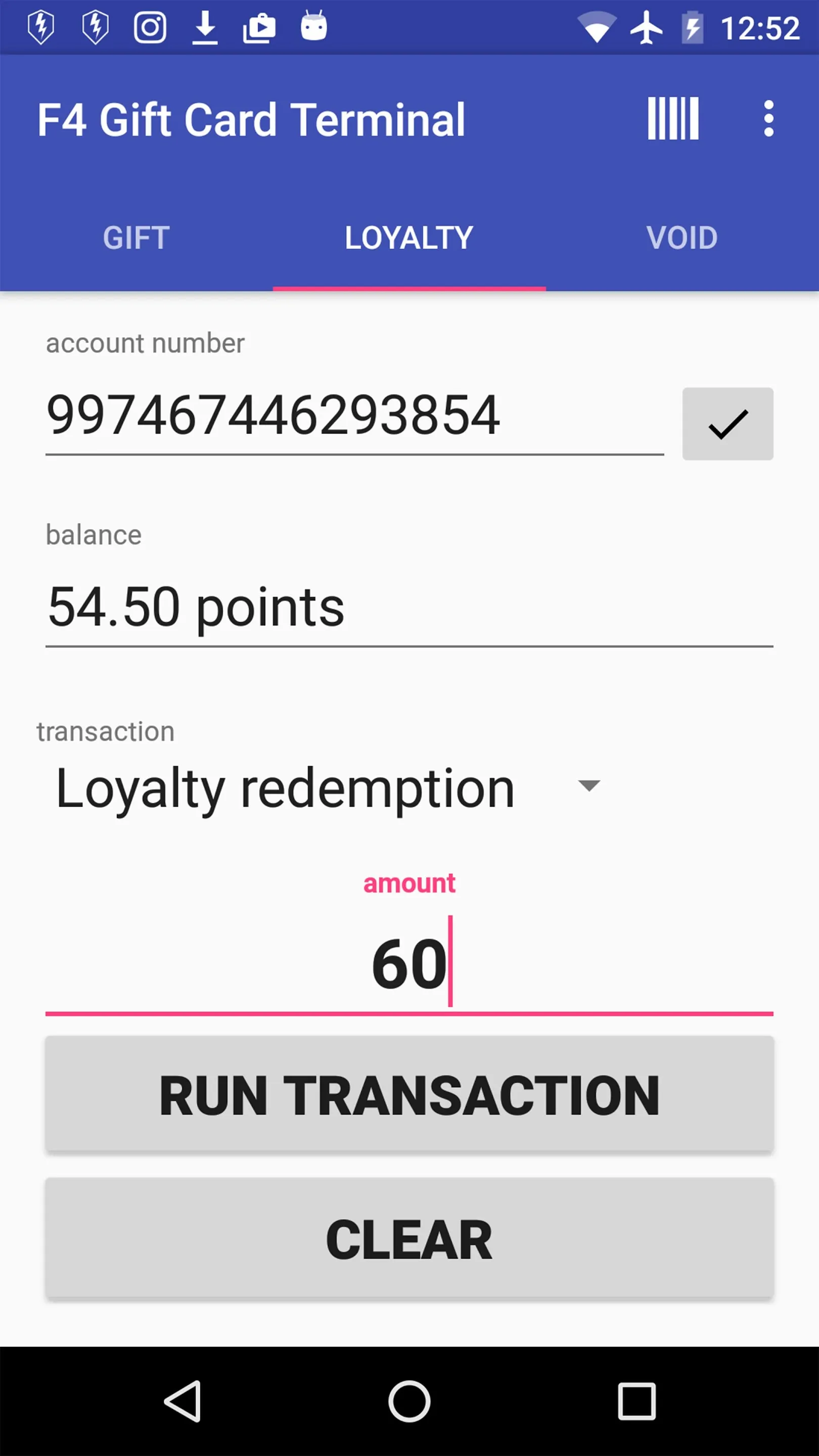 Gift and Loyalty App | Indus Appstore | Screenshot