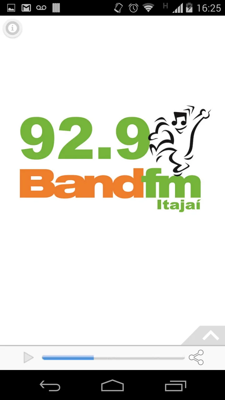 BAND FM ITAJAI 92,9 | Indus Appstore | Screenshot