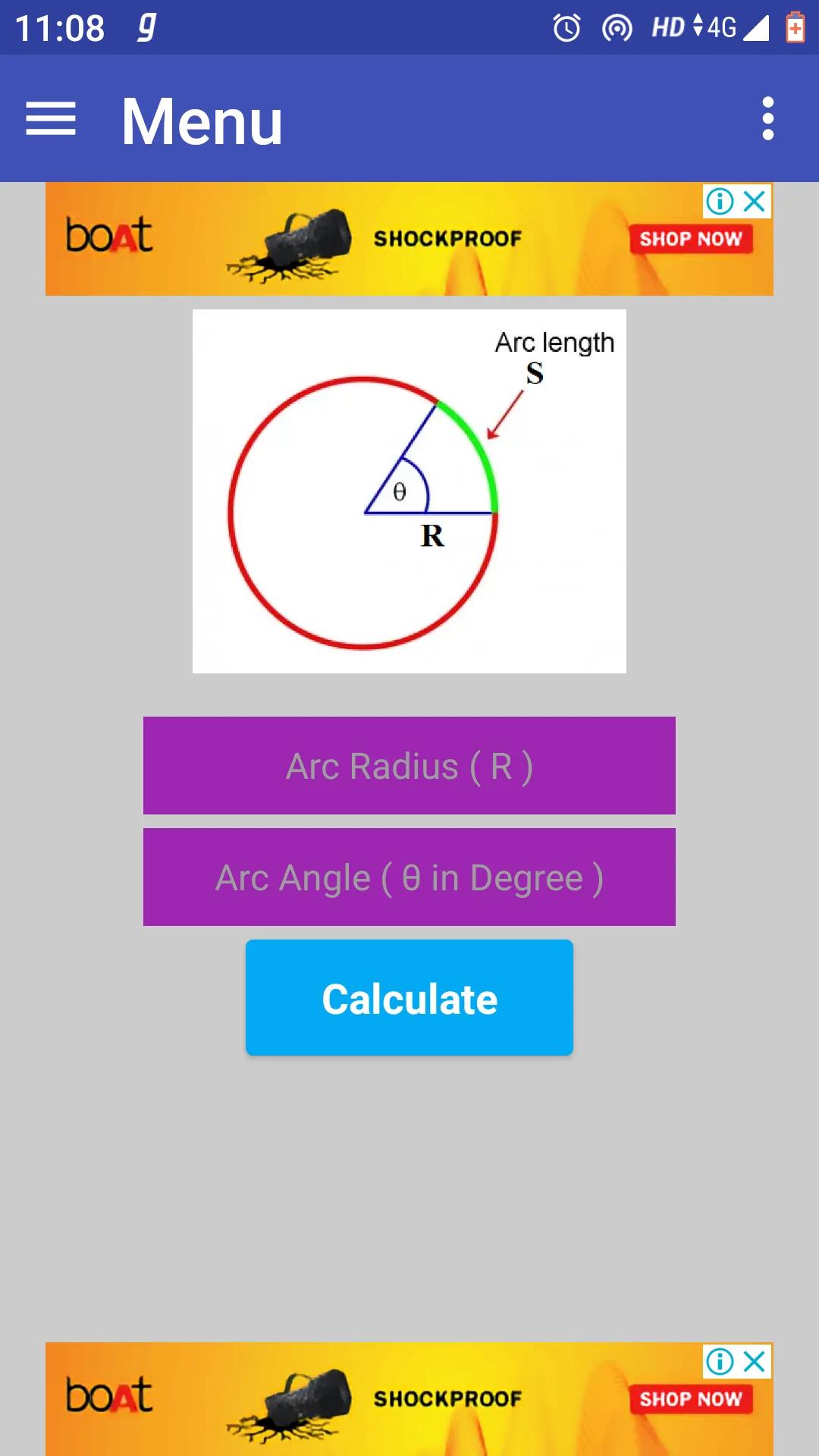 Arc Calculator | Indus Appstore | Screenshot