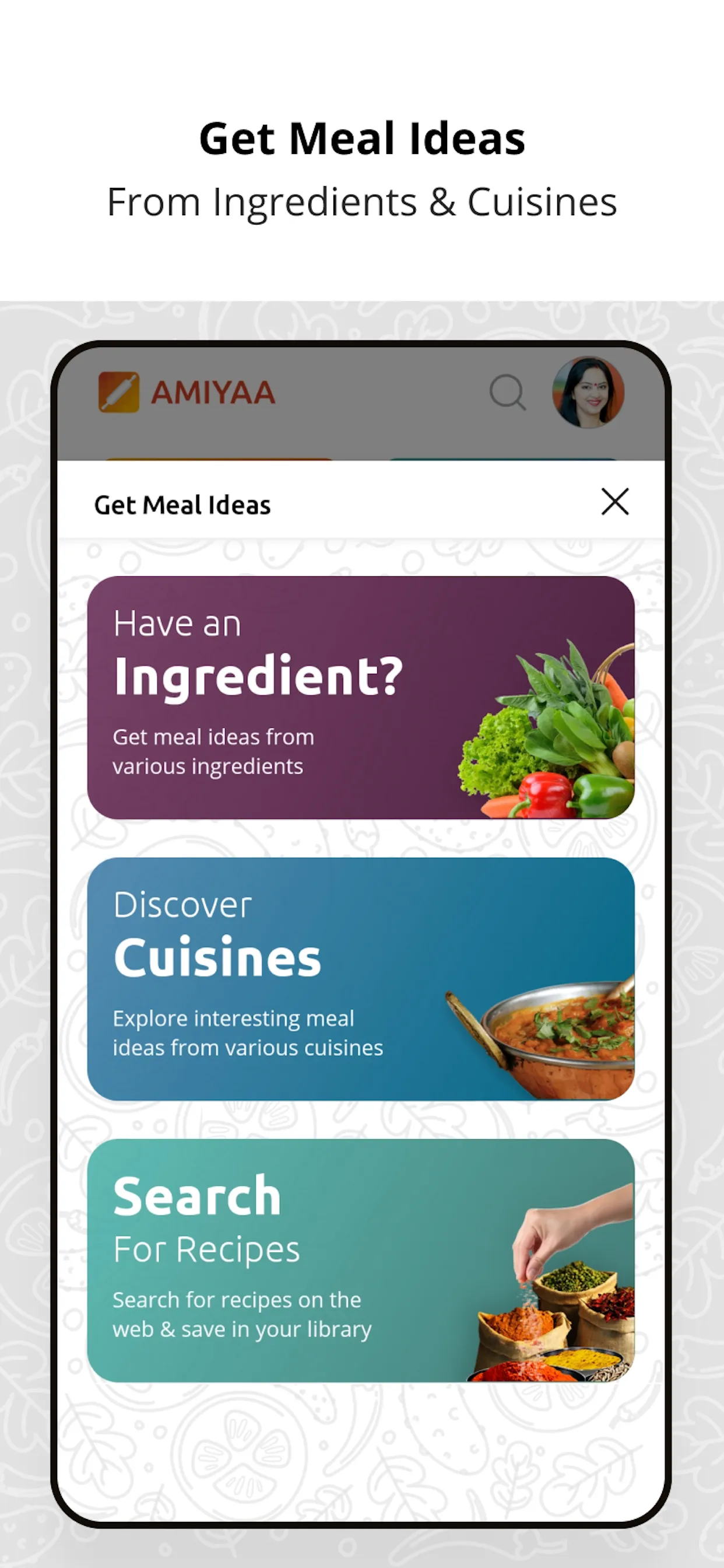 AMIYAA: What’s Cooking? | Indus Appstore | Screenshot