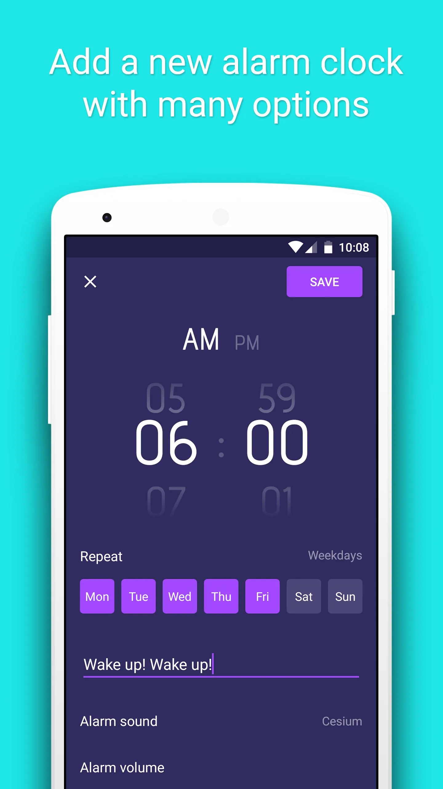 Smart Alarm Clock | Indus Appstore | Screenshot