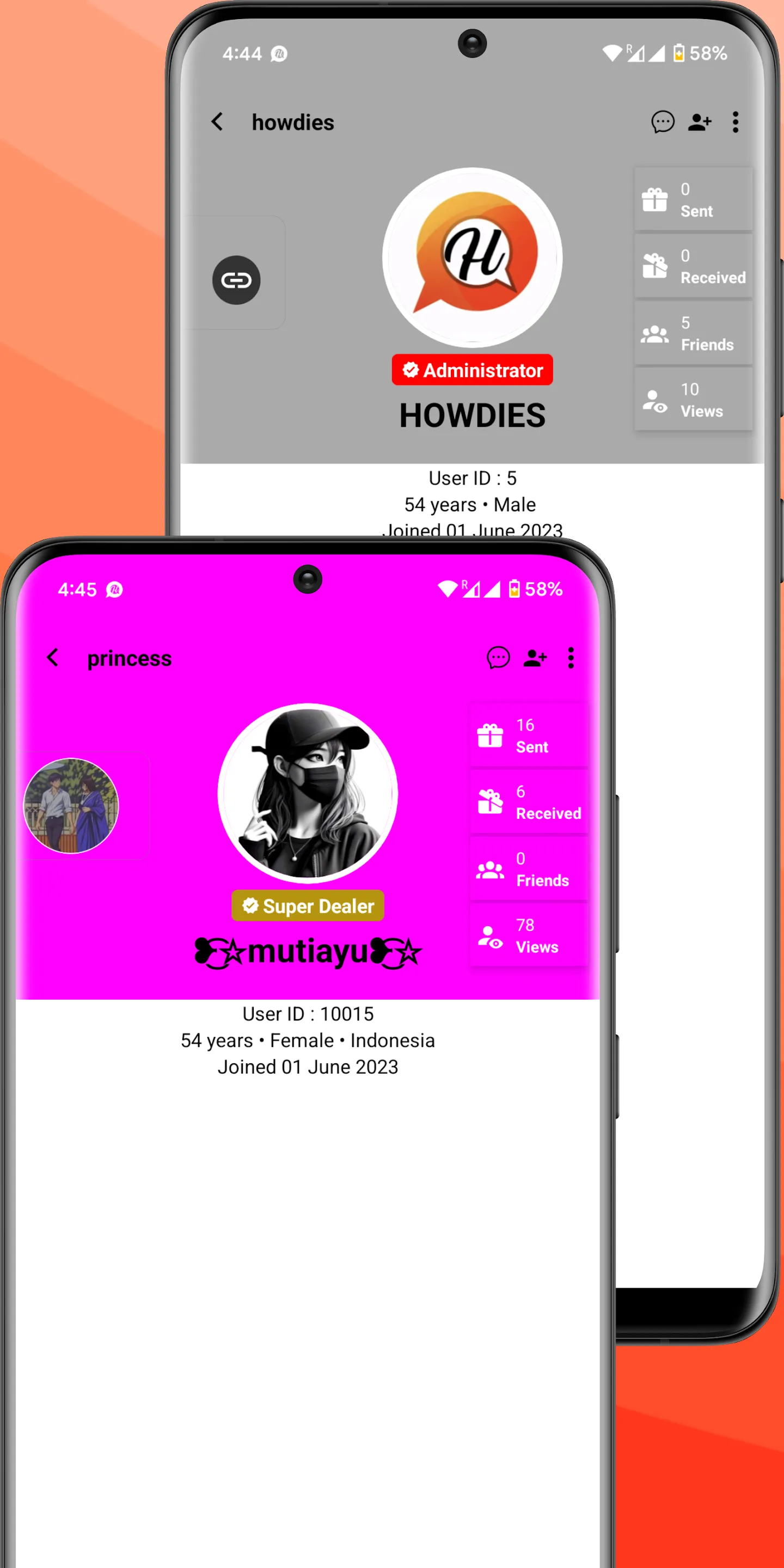 Howdies: Group Chat Play Games | Indus Appstore | Screenshot