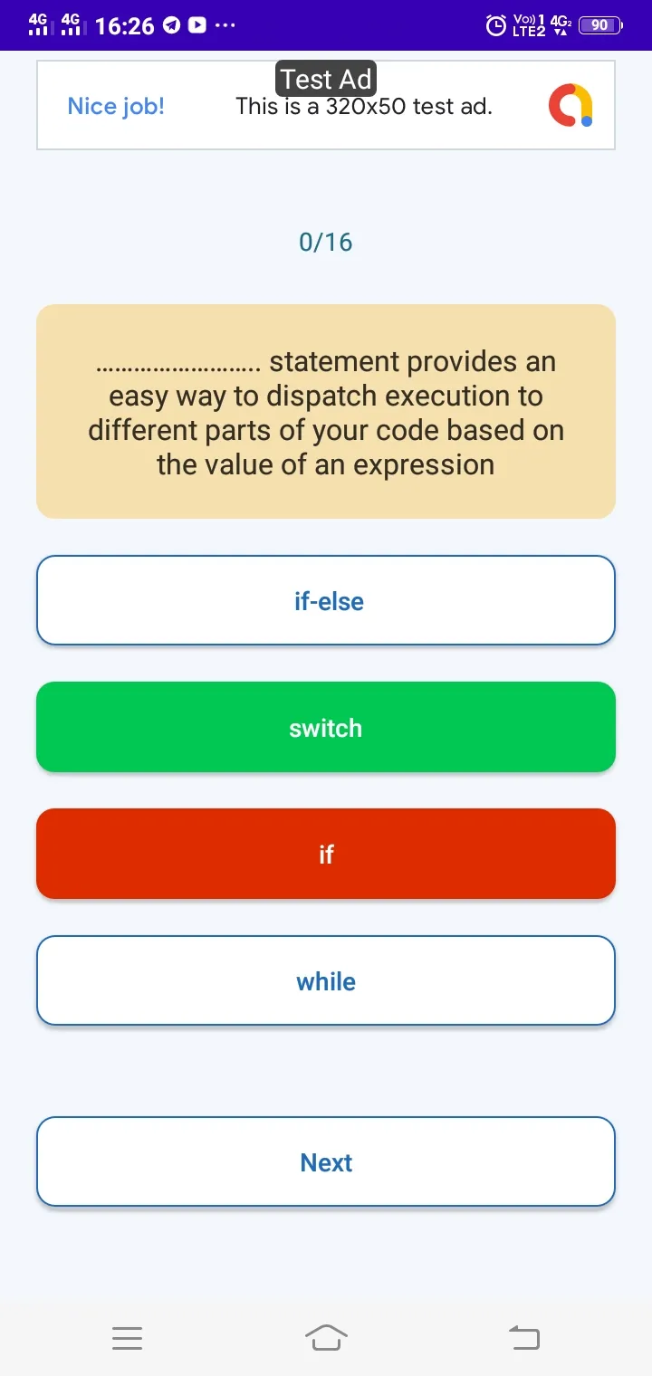 Java Quiz Questions Answers | Indus Appstore | Screenshot