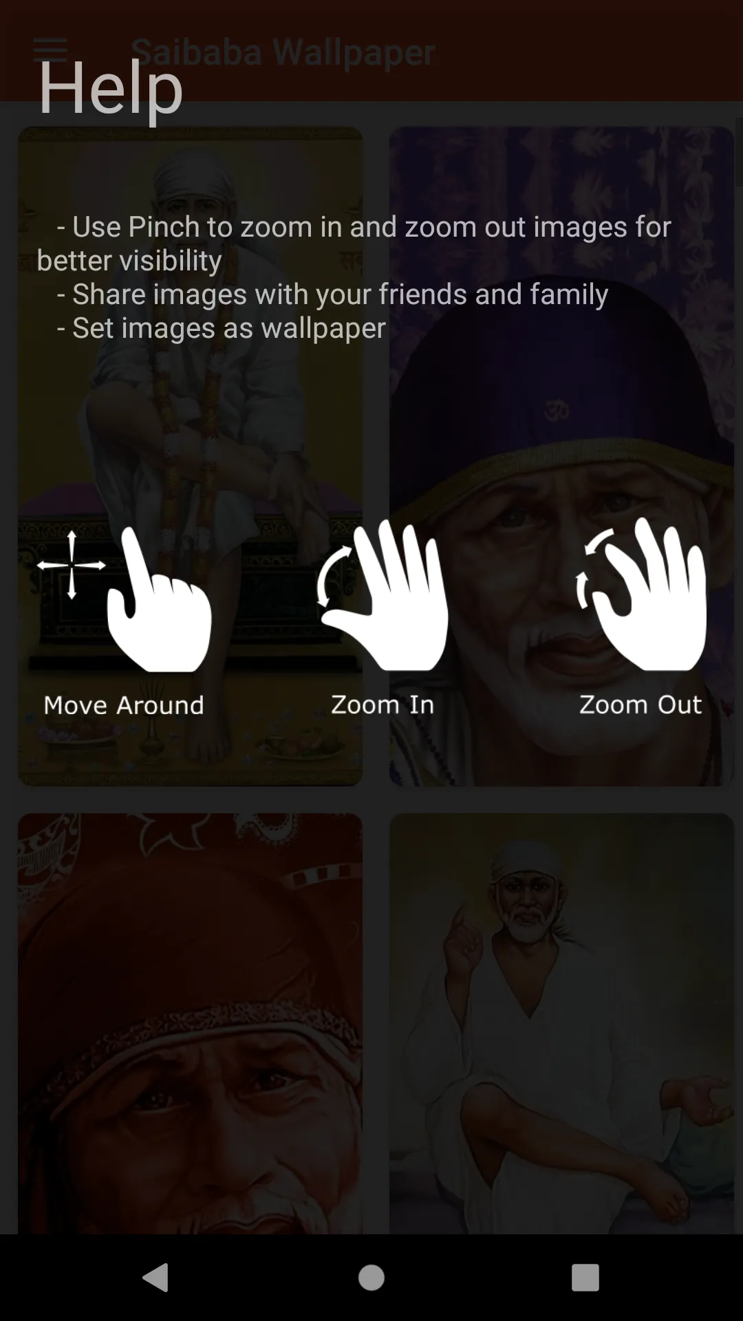 Sai baba Wallpapers HD | Indus Appstore | Screenshot